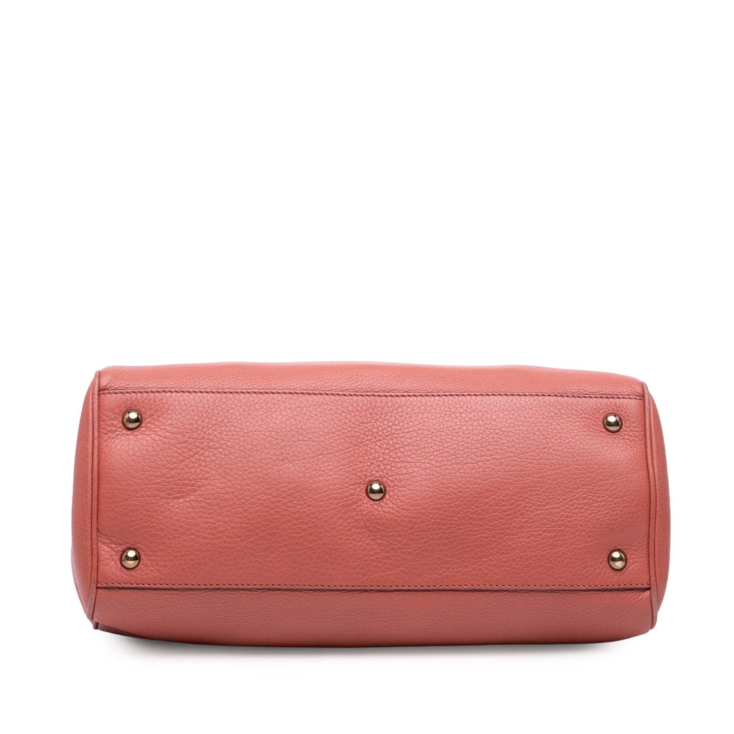 Gucci Medium Calfskin Bamboo Shopper Satchel