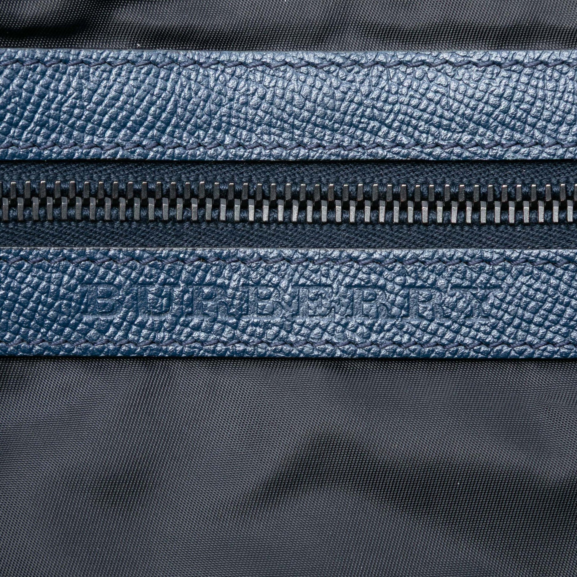Burberry Smoke Check Nylon Messenger Bag