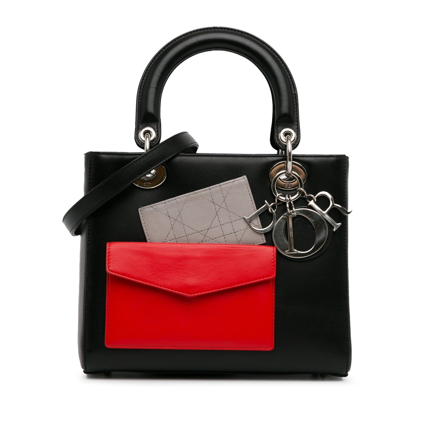 Dior Medium Calfskin Pockets Lady Dior