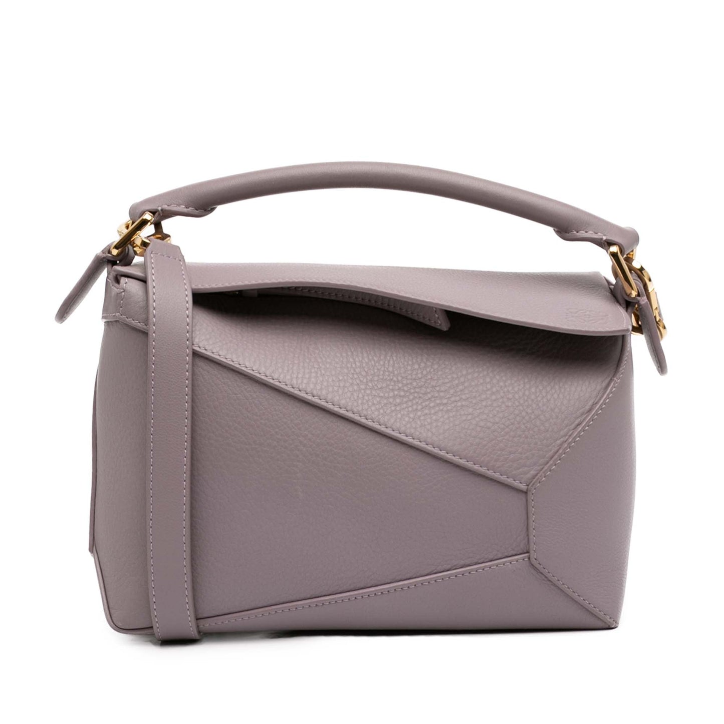 LOEWE Small Calfskin Puzzle Edge Satchel