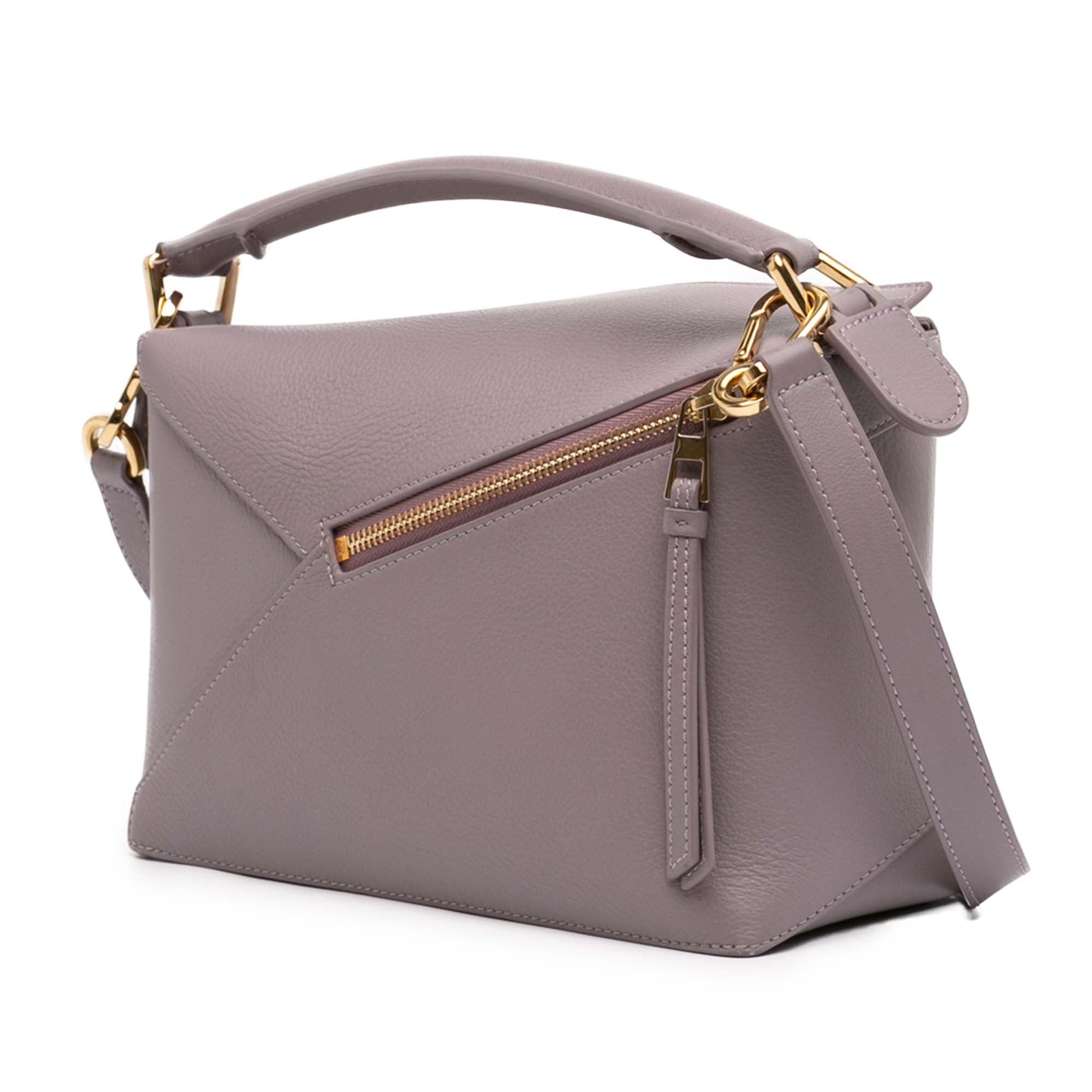 LOEWE Small Calfskin Puzzle Edge Satchel