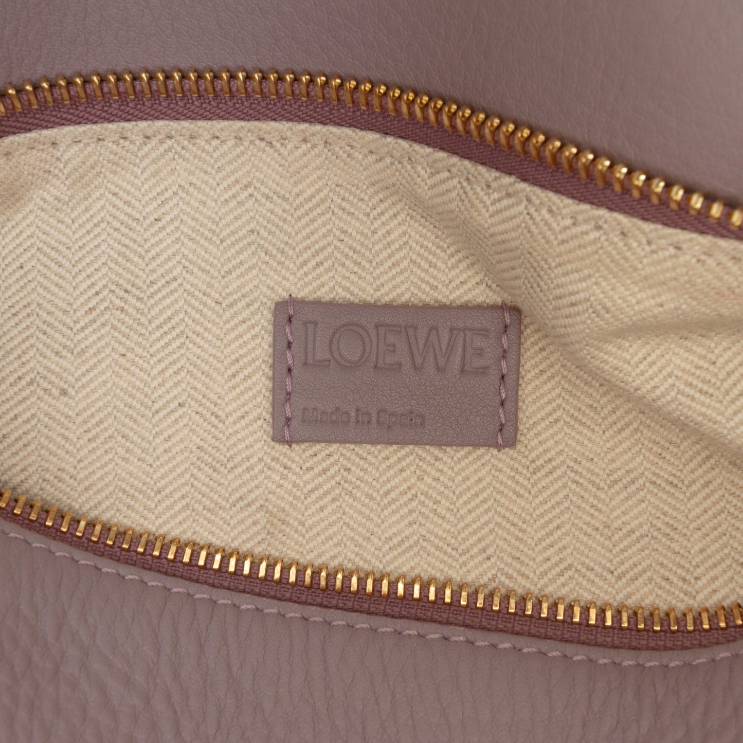 LOEWE Small Calfskin Puzzle Edge Satchel