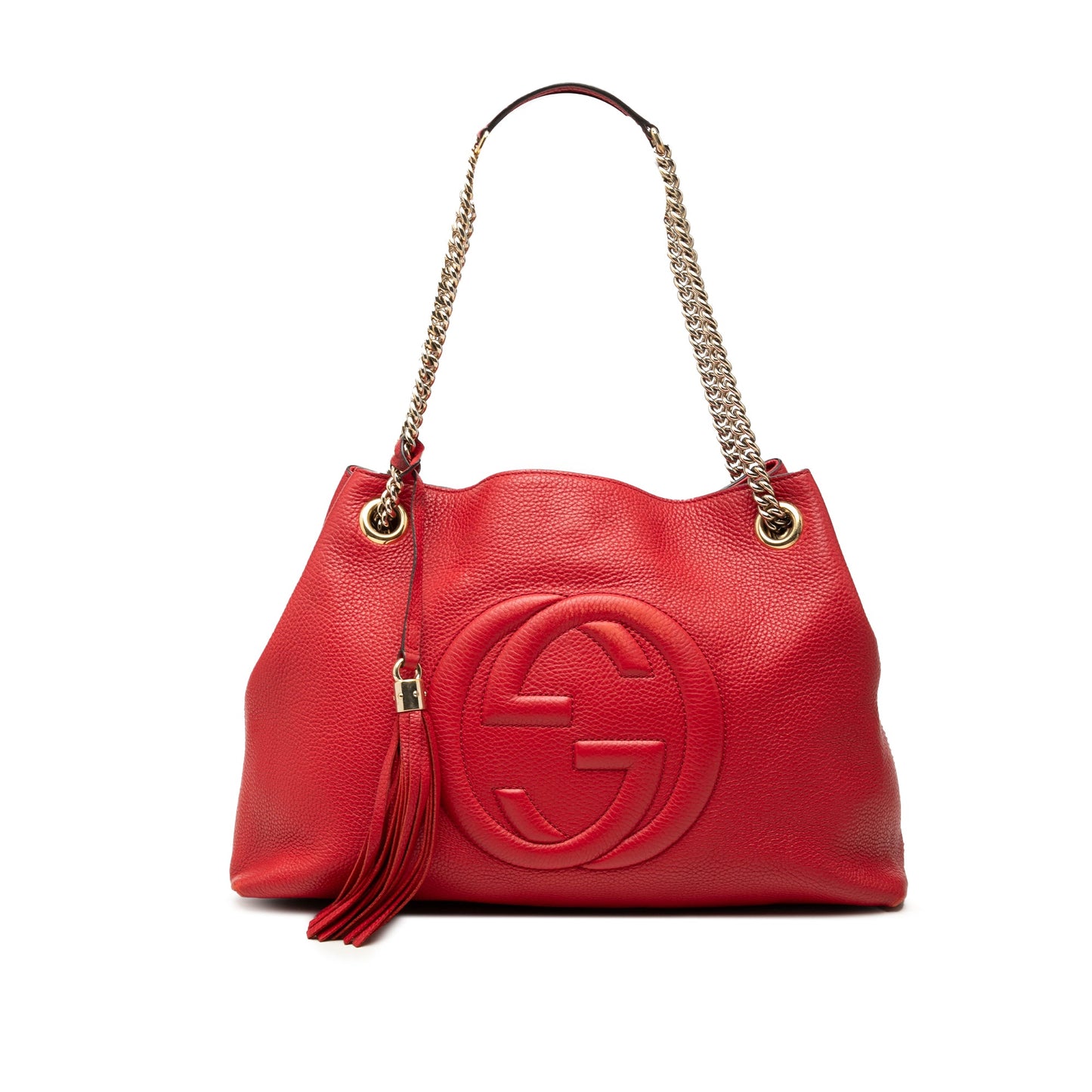 Gucci Medium Calfskin Soho Chain Tote
