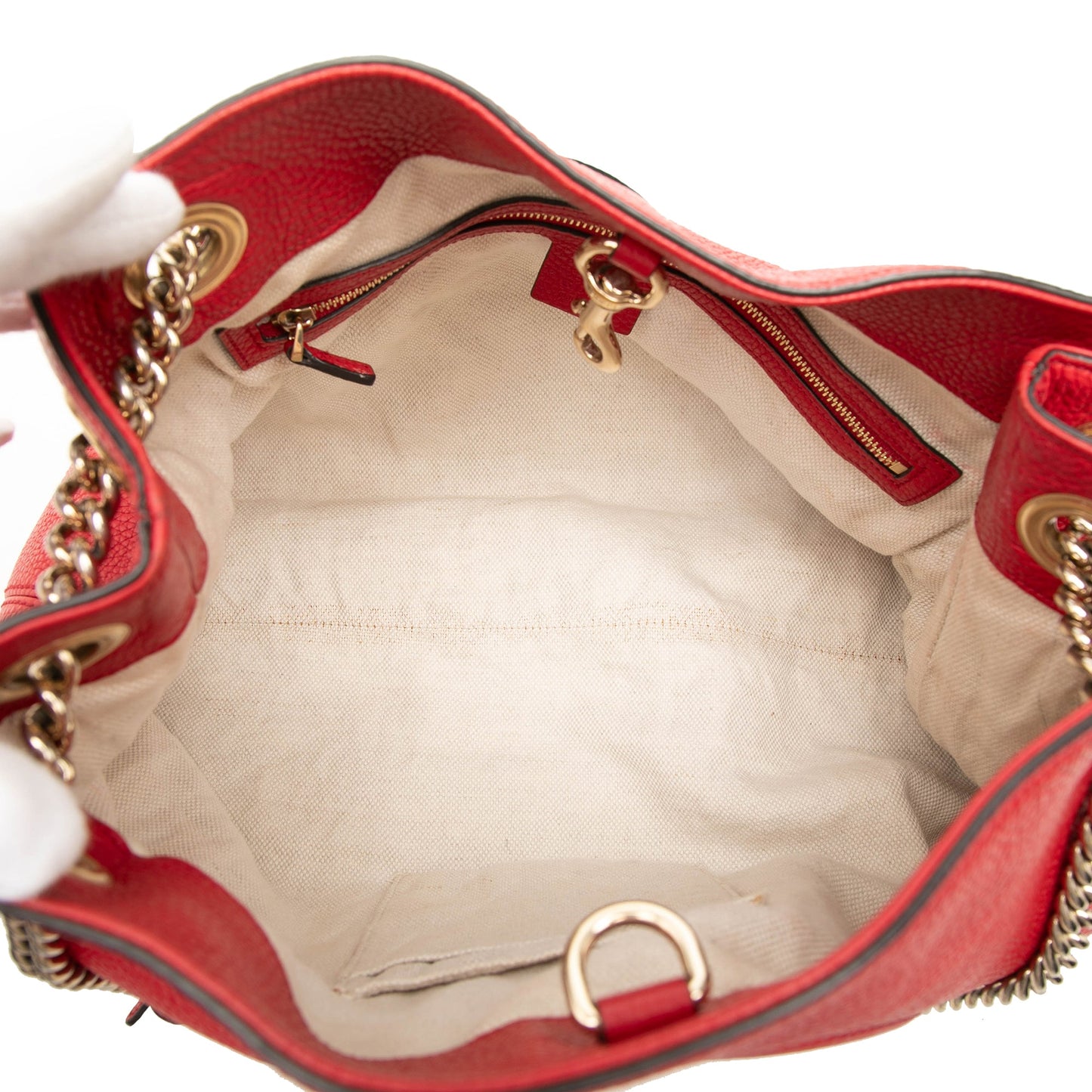 Gucci Medium Calfskin Soho Chain Tote