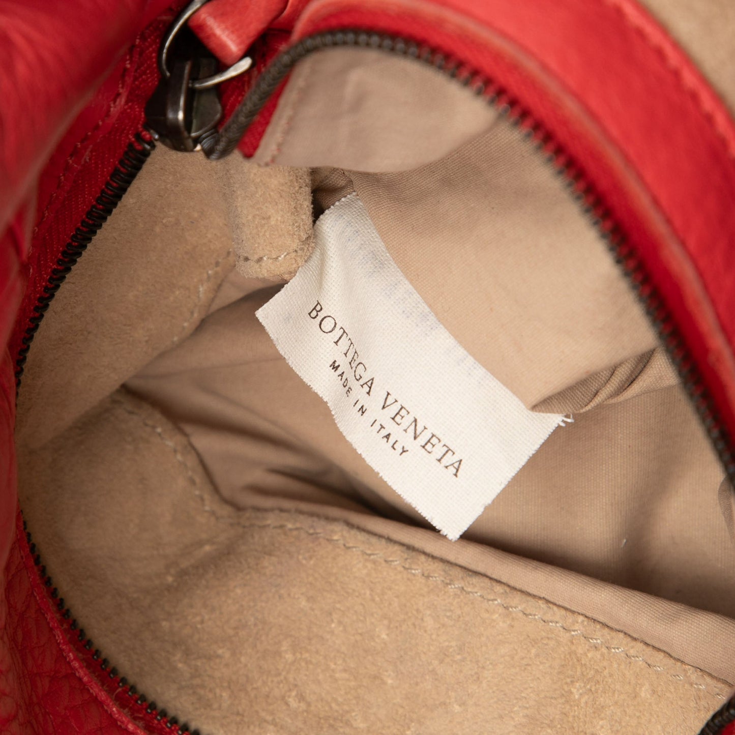 Bottega Veneta Leather Intrecciato Braided Handle Hobo Bag