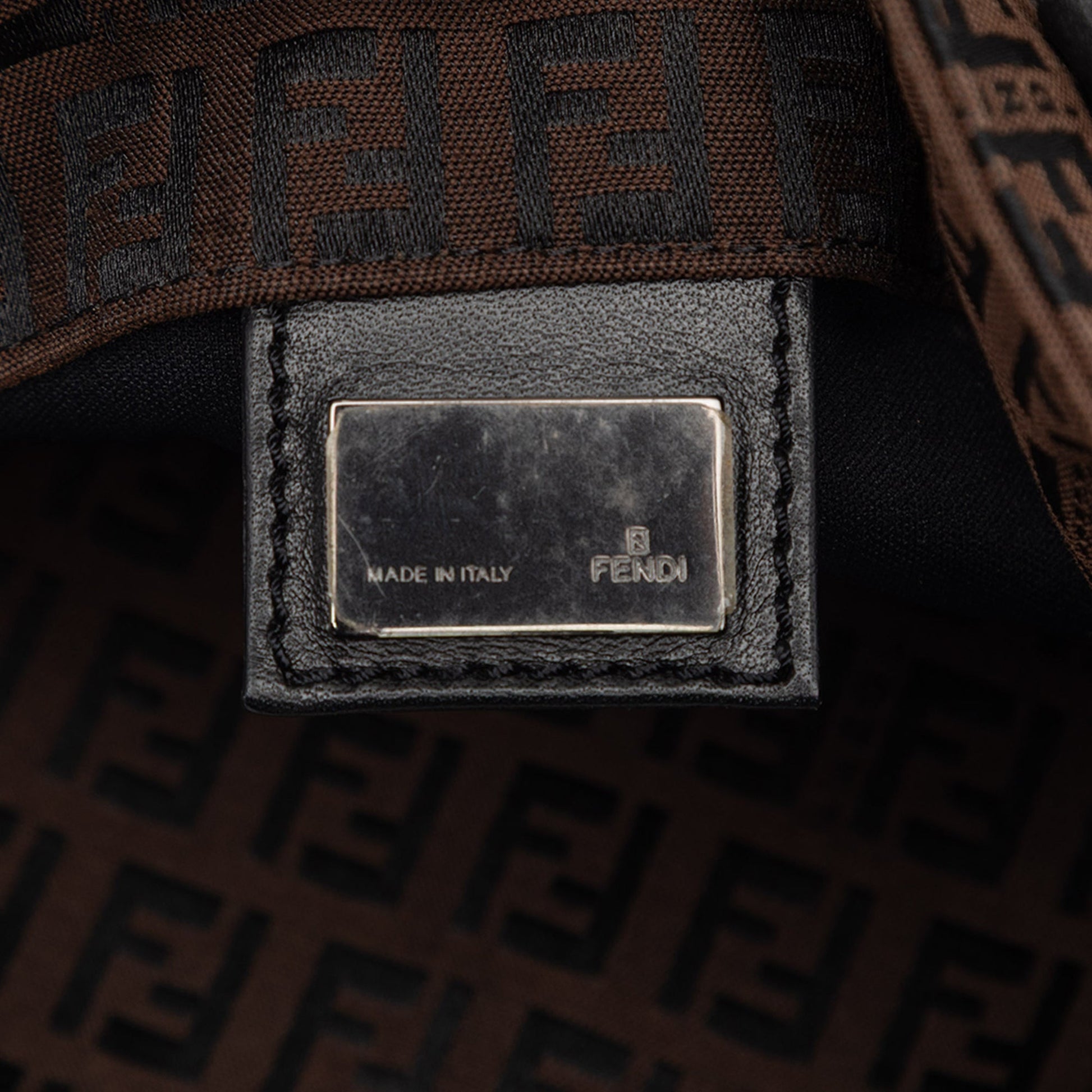 Fendi Zucchino Canvas Tote
