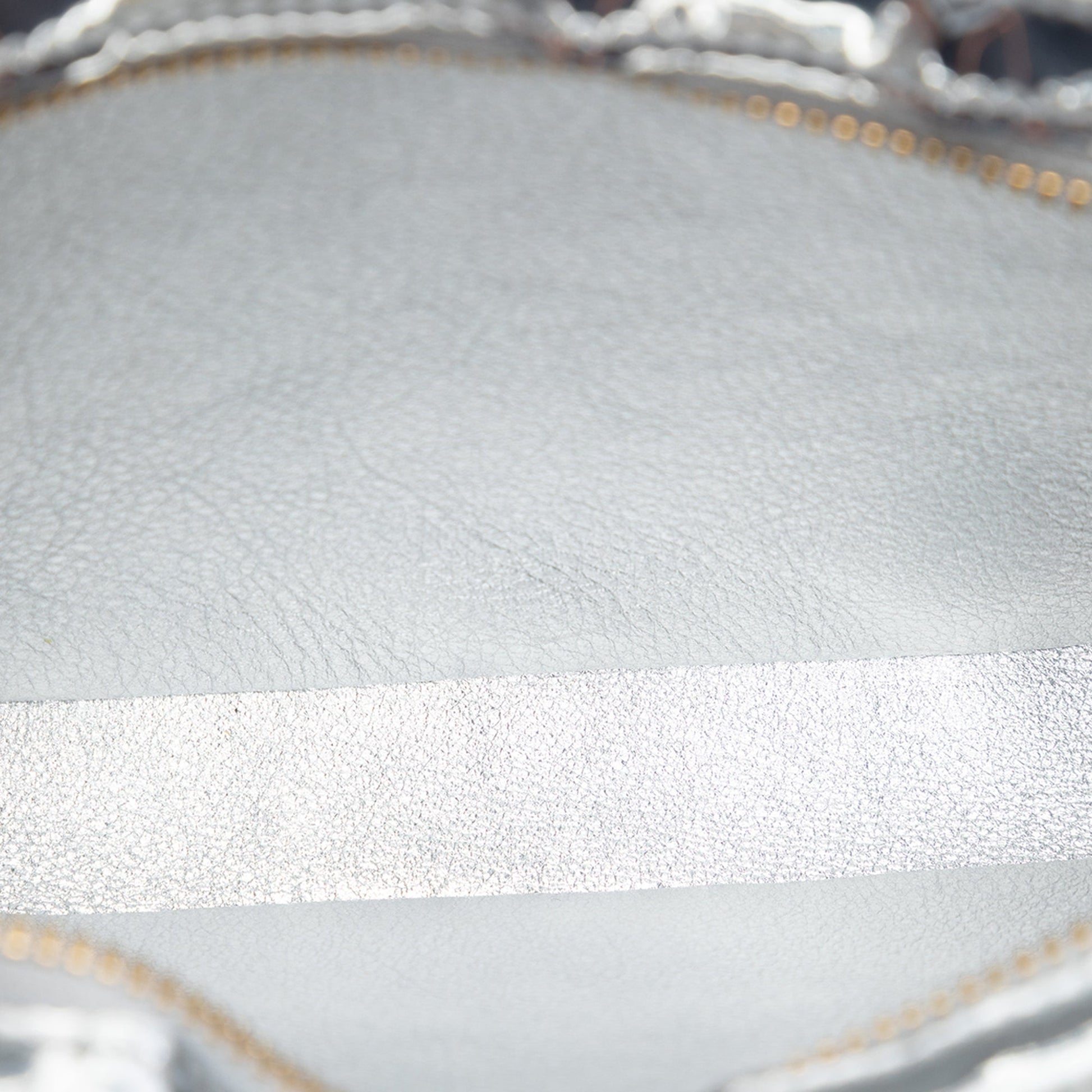Celine Medium Mirror Calfskin Croque Shoulder Bag