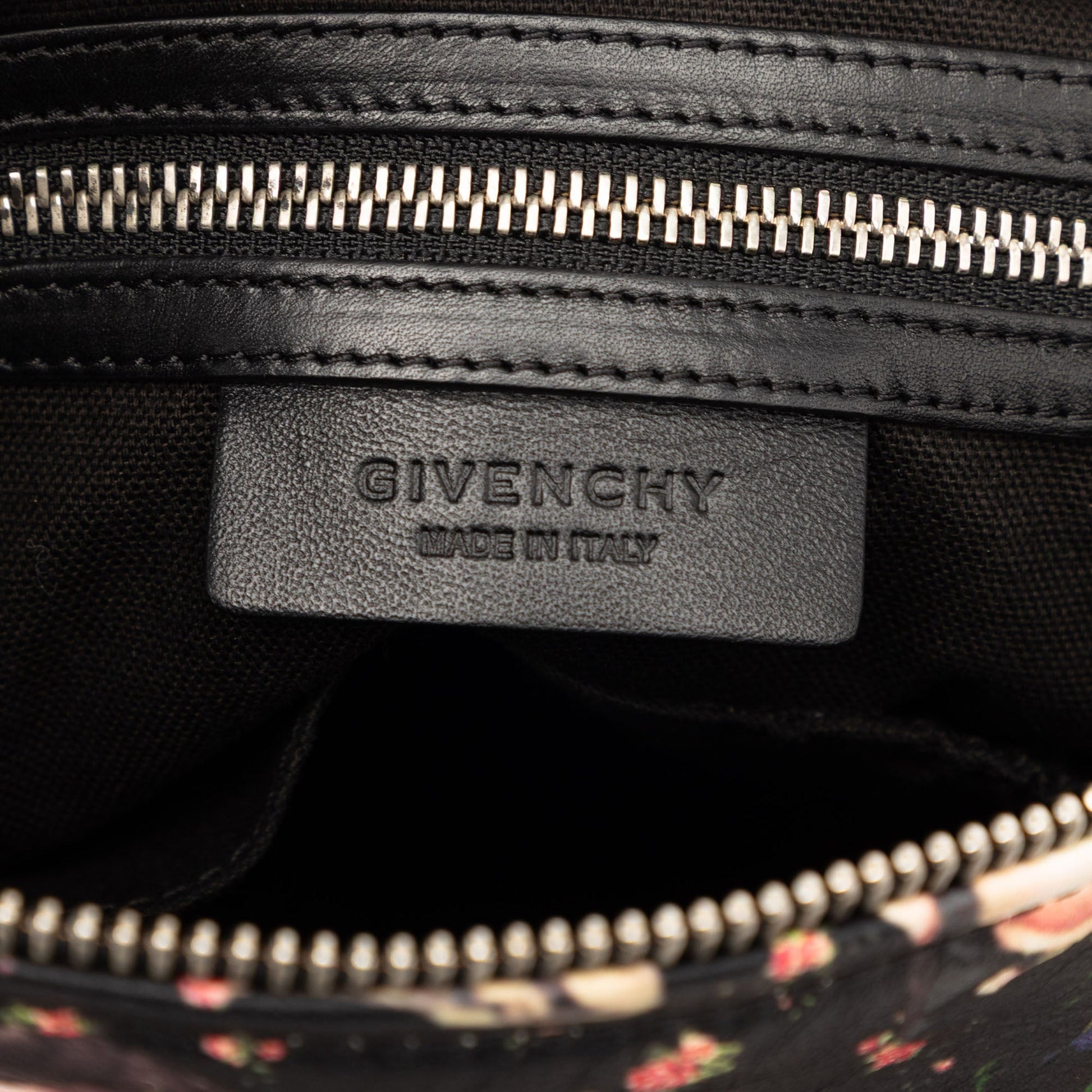 Givenchy Medium Floral Printed Calfskin Pandora Satchel