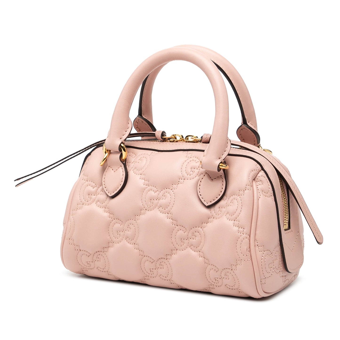 Gucci Mini GG Marmont Matelasse Leather Satchel