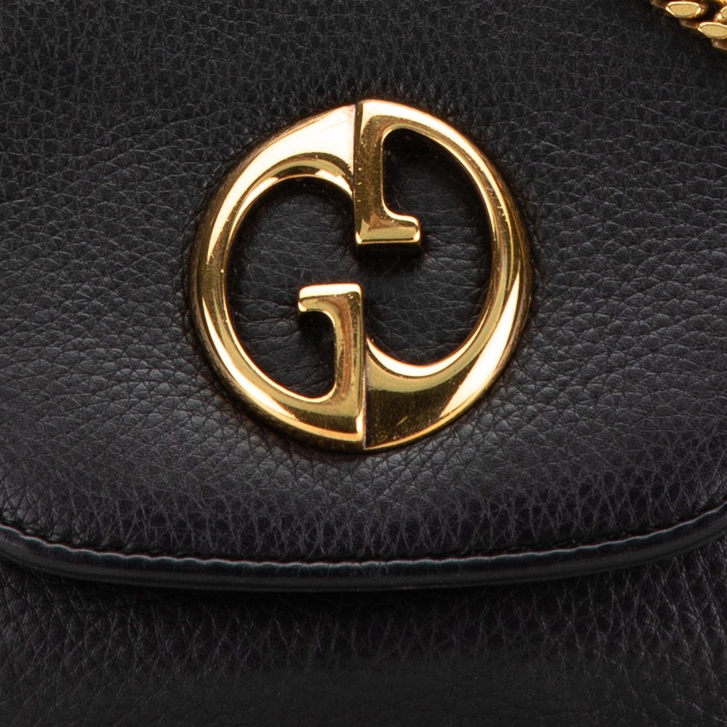 Gucci Small Leather 1973 Chain Crossbody