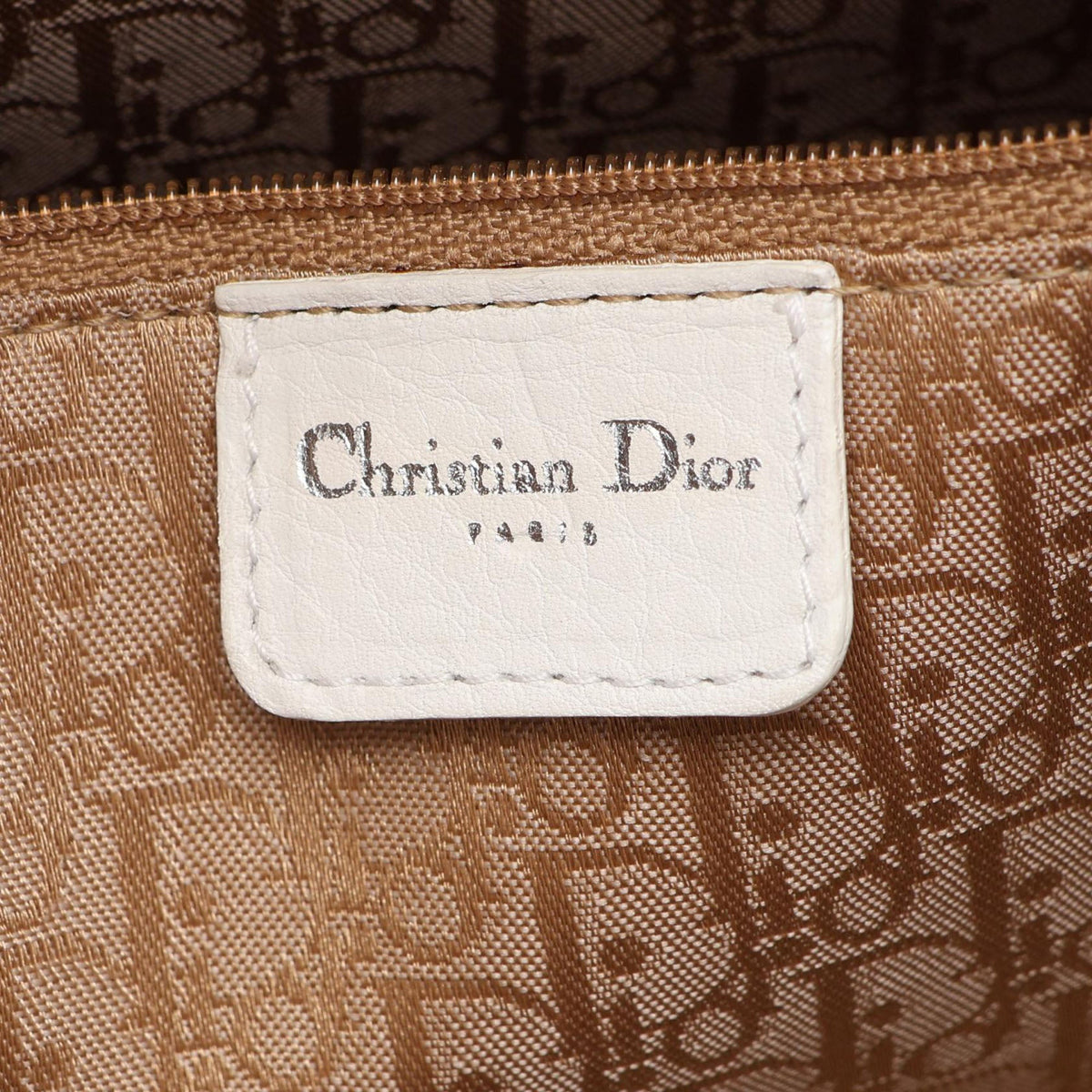 Dior Large Calfskin Lady Dior — White