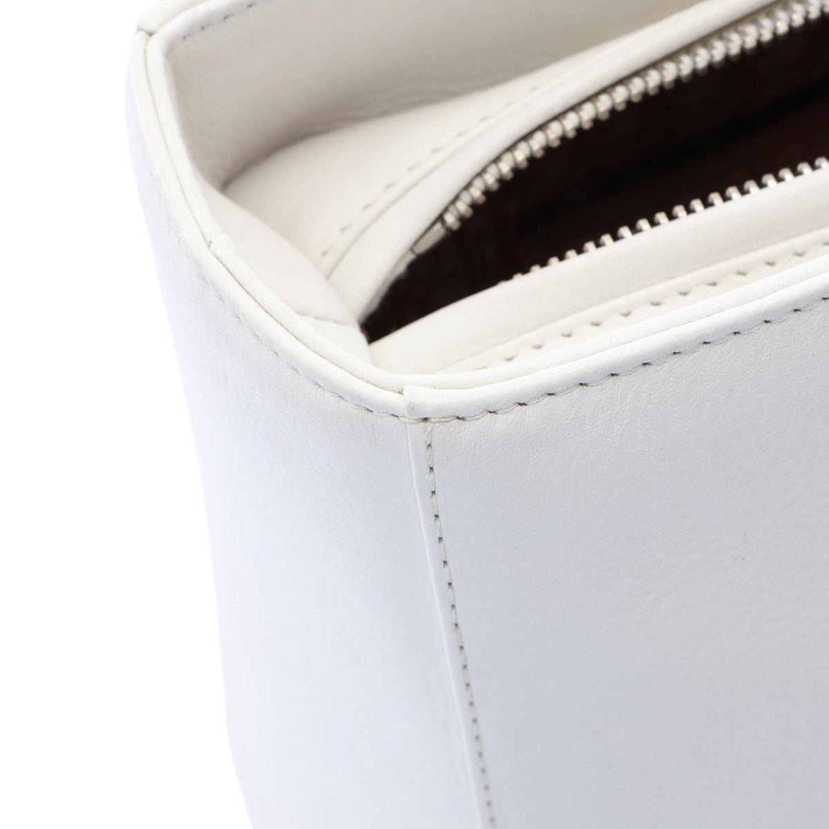 Dior Large Calfskin Lady Dior — White
