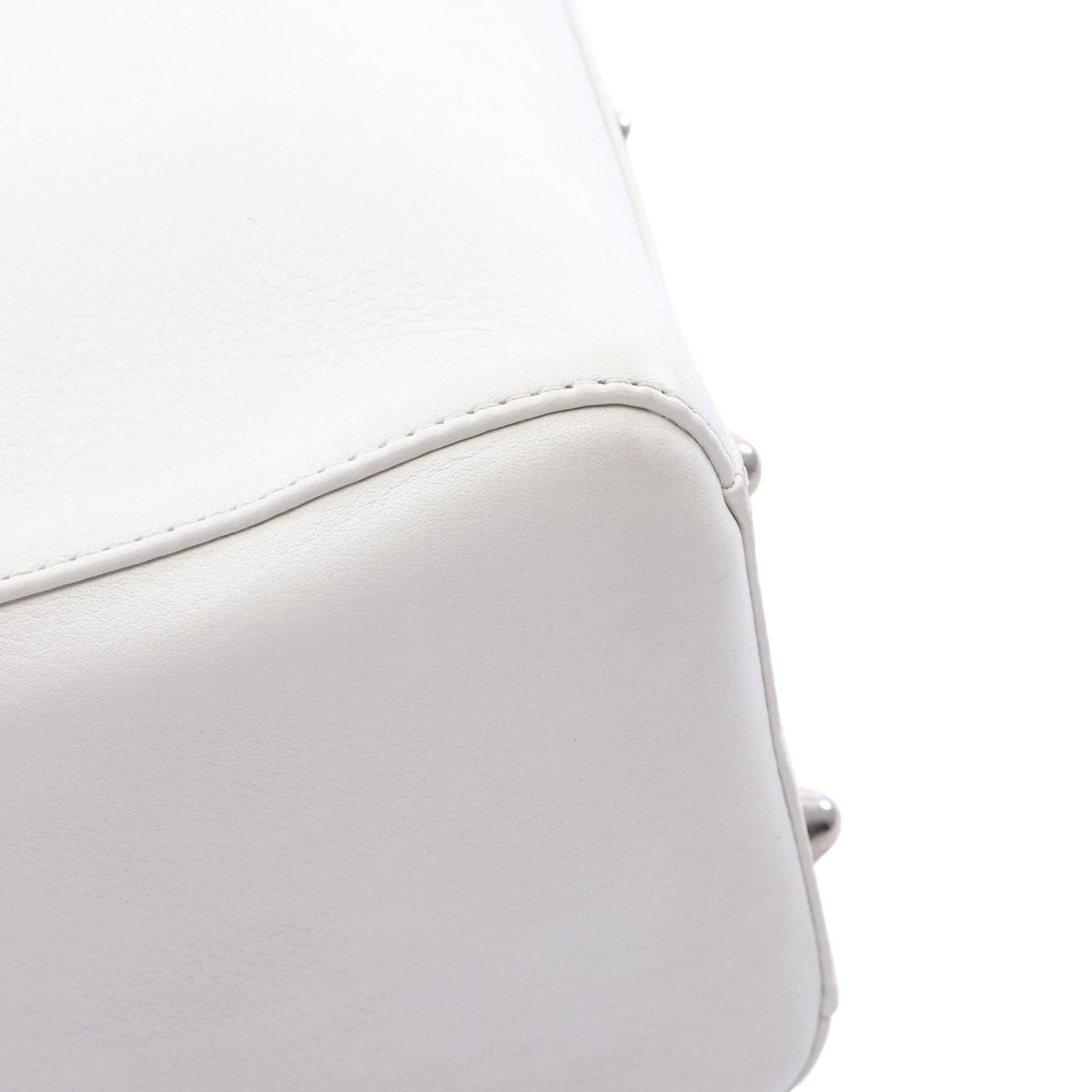 Dior Large Calfskin Lady Dior — White
