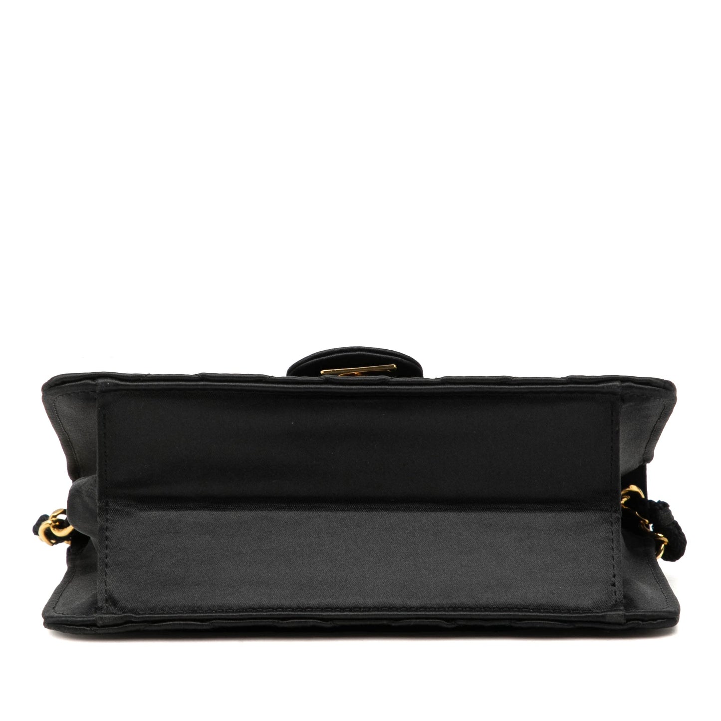 Chanel Mini Square Classic Satin Single Flap
