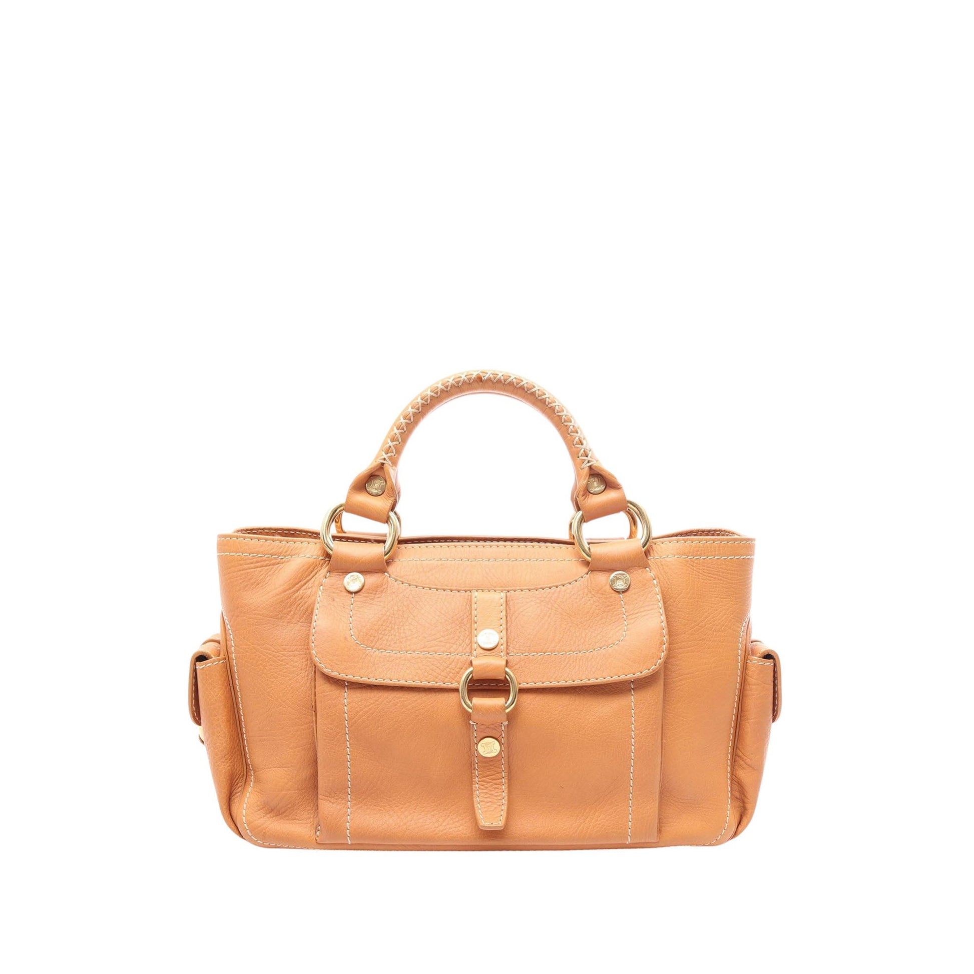 Celine Leather Boogie Handbag