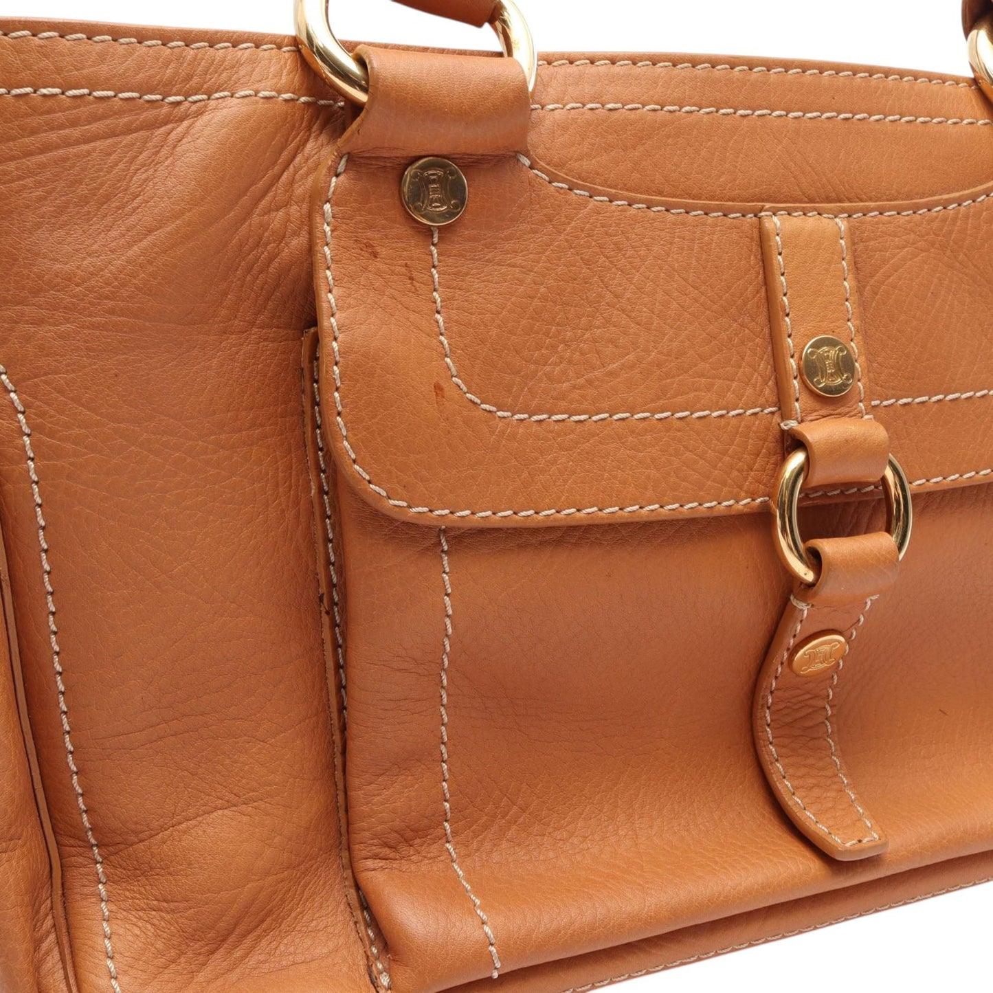 Celine Leather Boogie Handbag