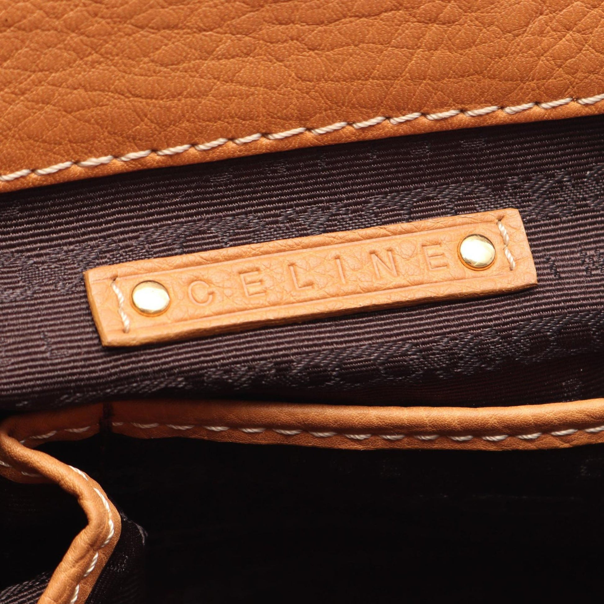 Celine Leather Boogie Handbag