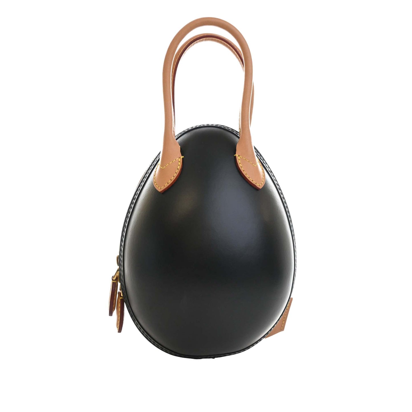 Louis Vuitton Monogram and Calfskin Egg Bag