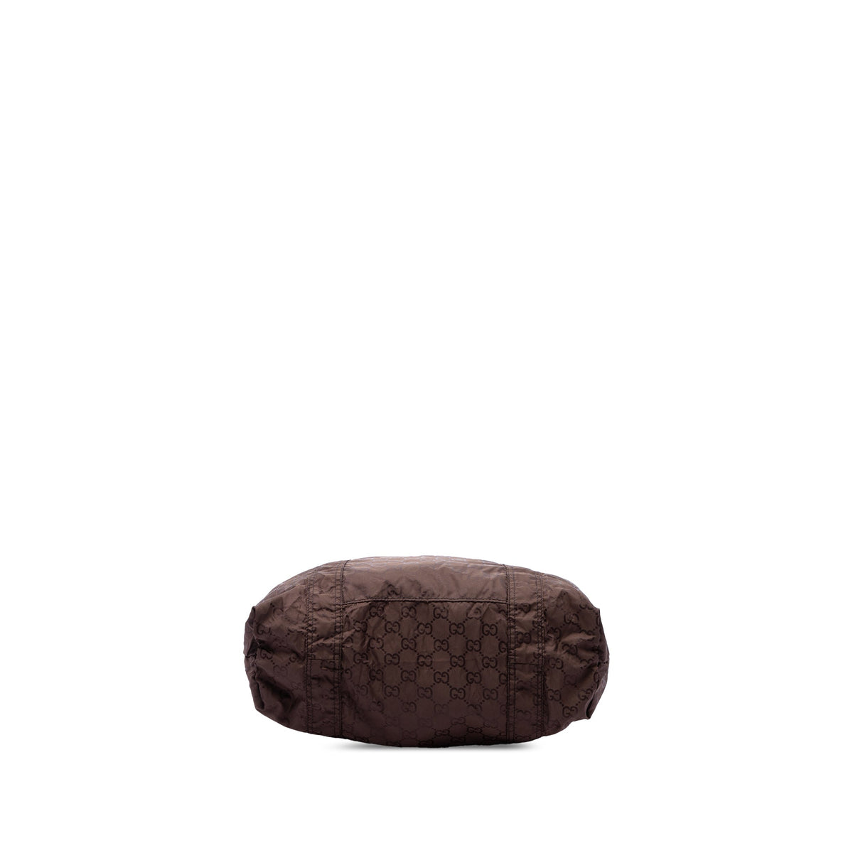 Gucci GG Nylon Teddy Bear Folding Tote — Brown
