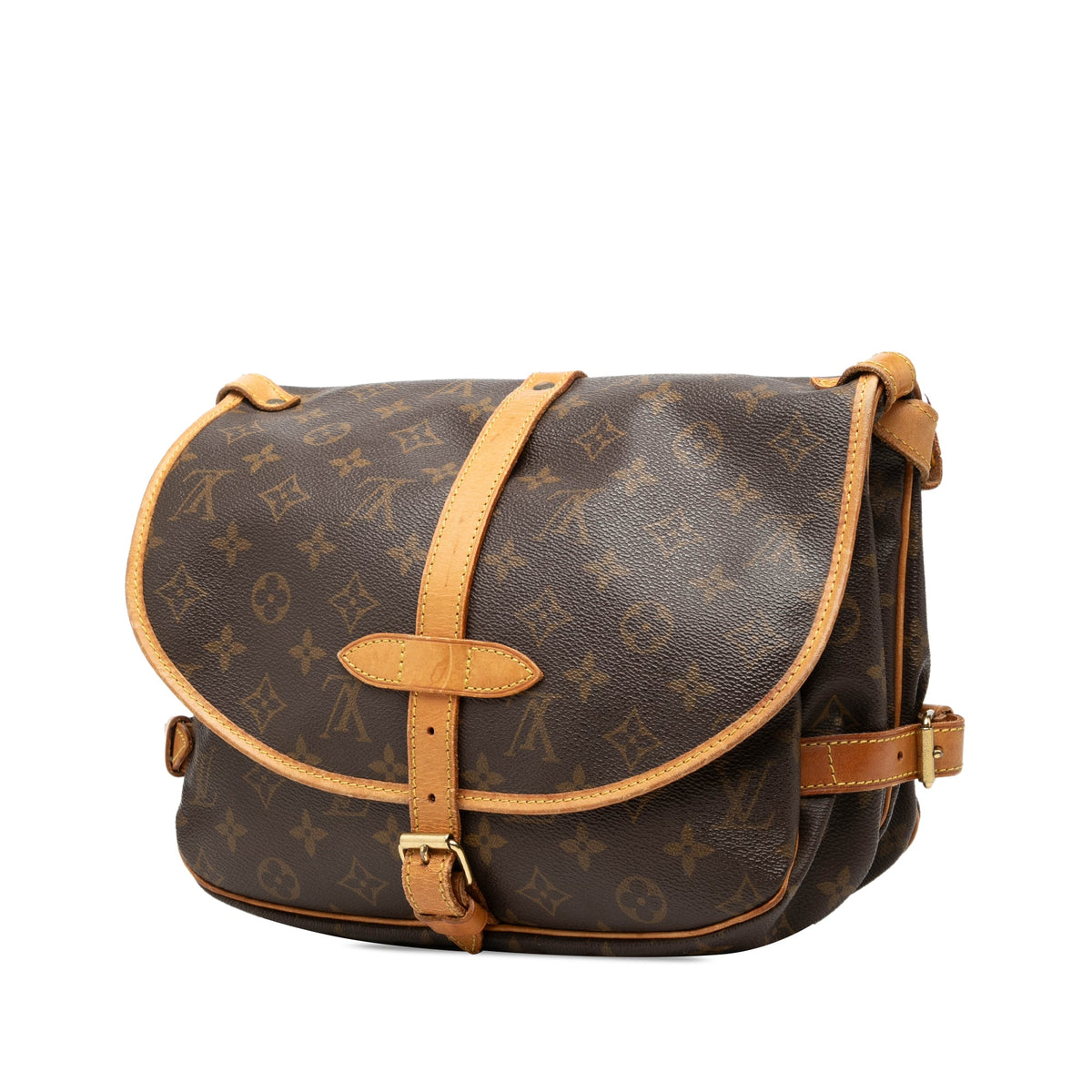 Louis Vuitton Monogram Saumur 25