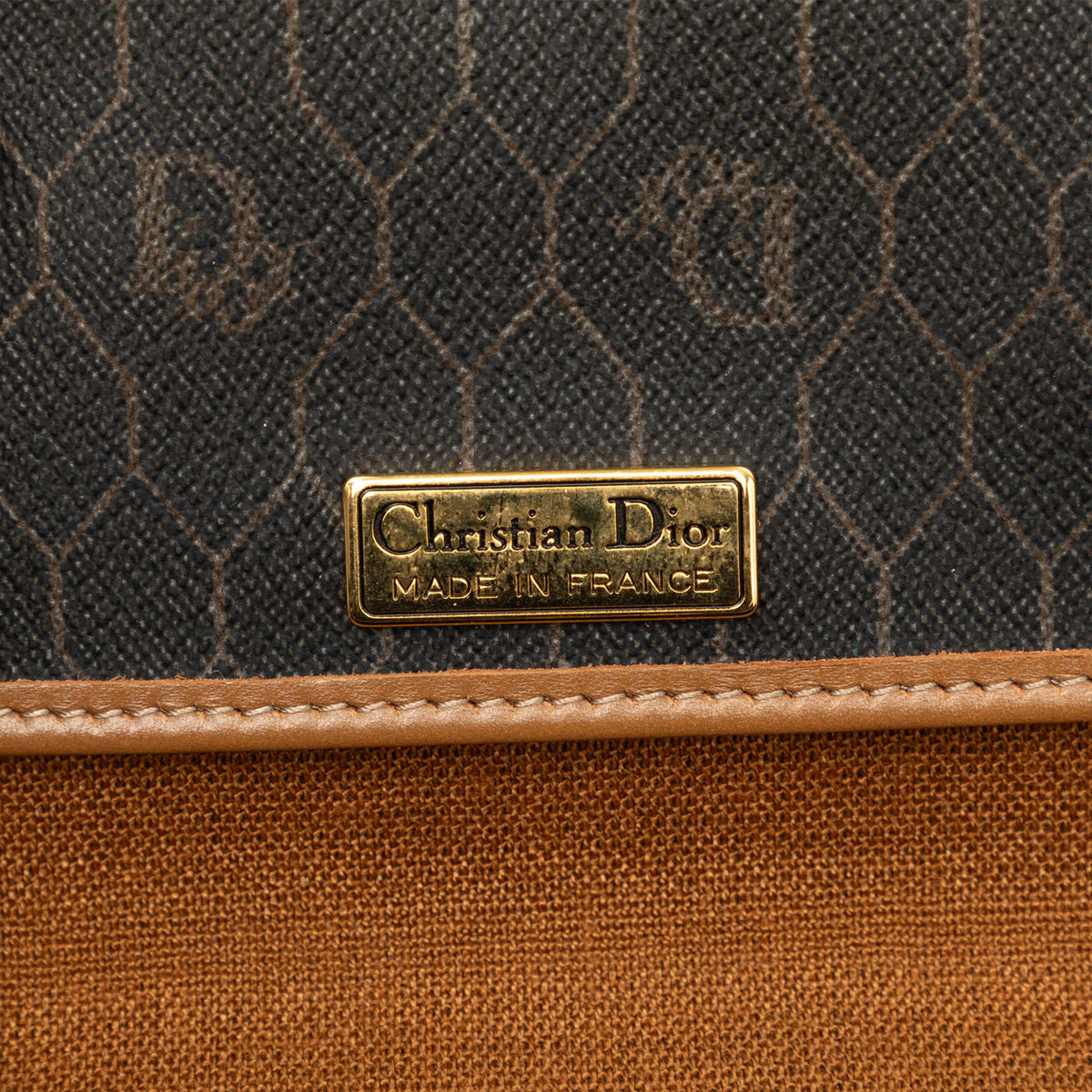 Dior Honeycomb Coated Canvas Crossbody
