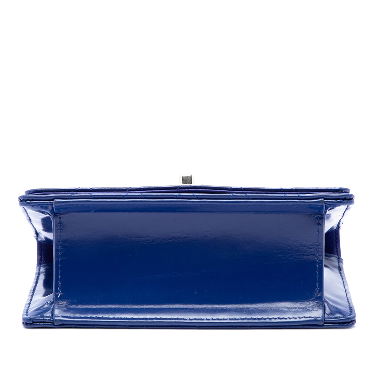 Chanel CC Quilted Patent Single Flap