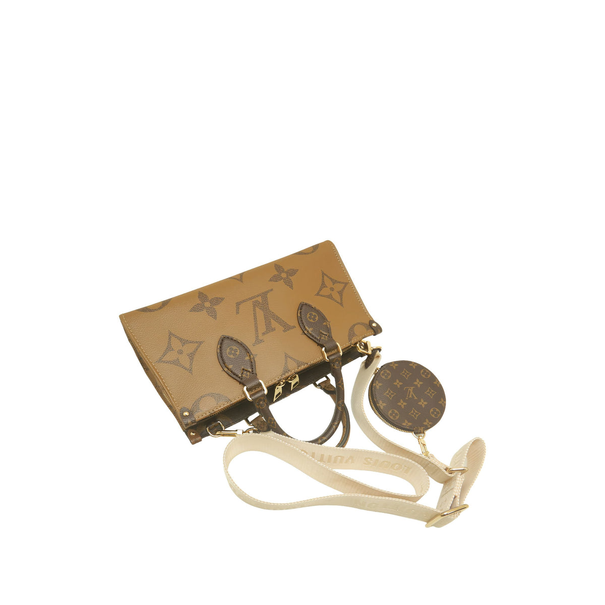 Louis Vuitton Monogram Reverse OnTheGo East West — Brown