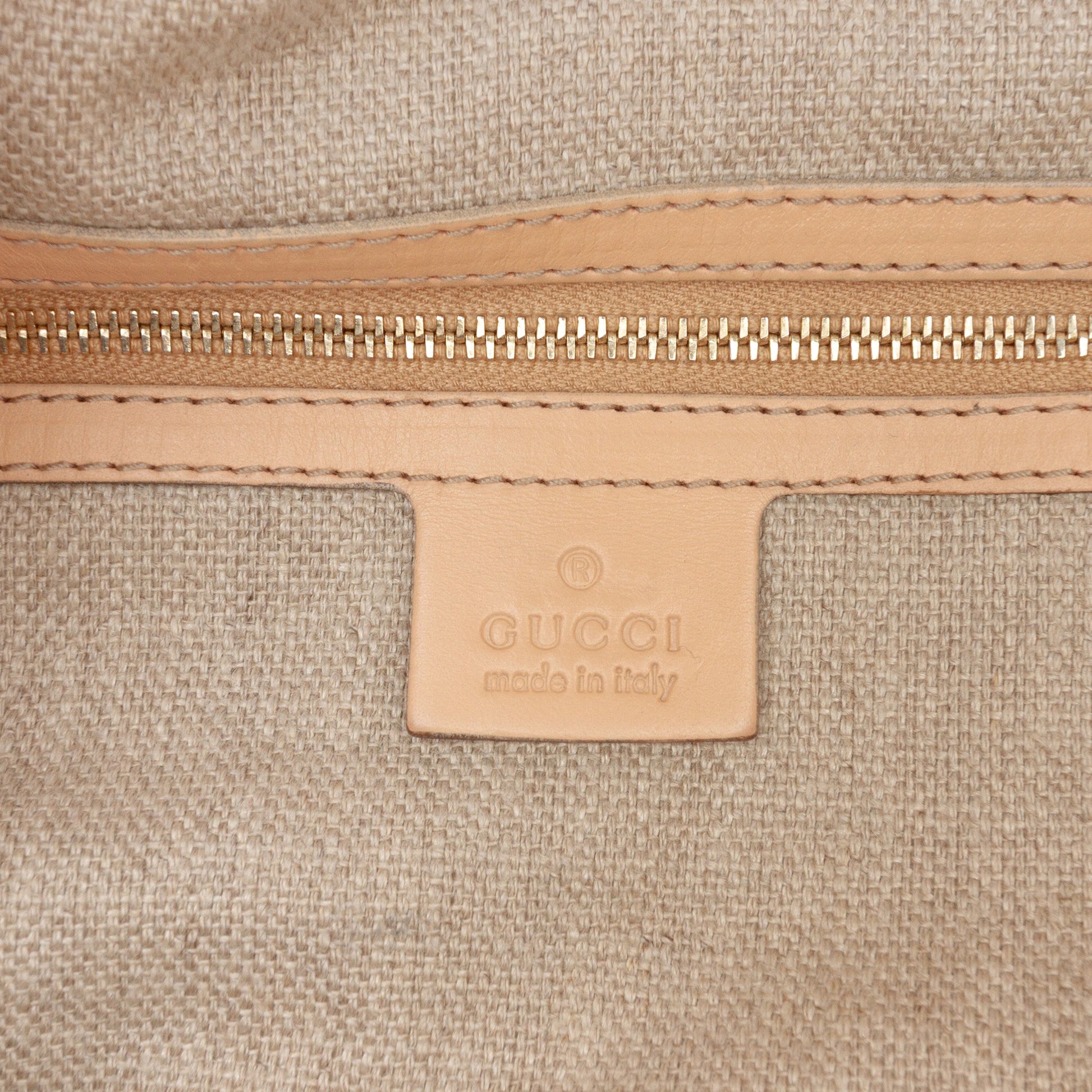 Gucci Canvas Floral Peggy Bamboo Hobo
