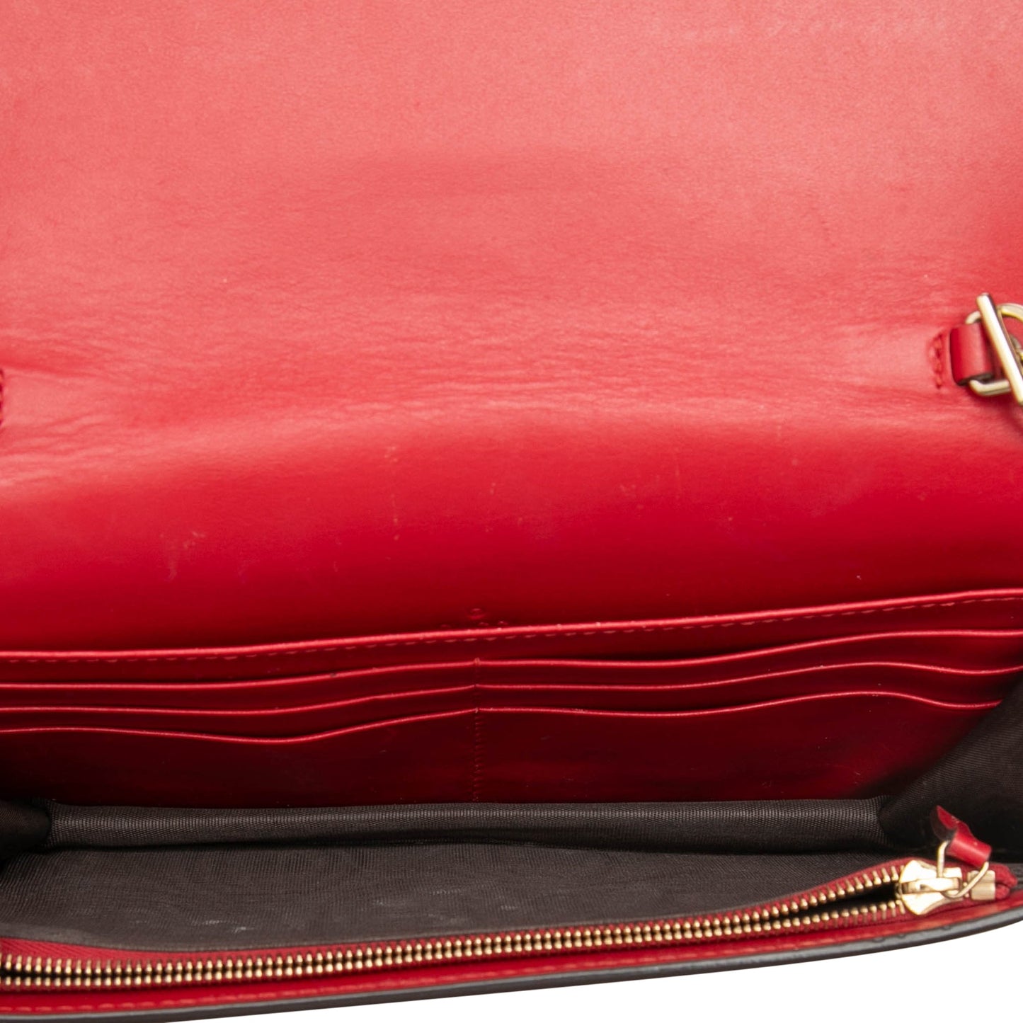 Gucci Mini Guccissima Bow Signature Wallet On Chain