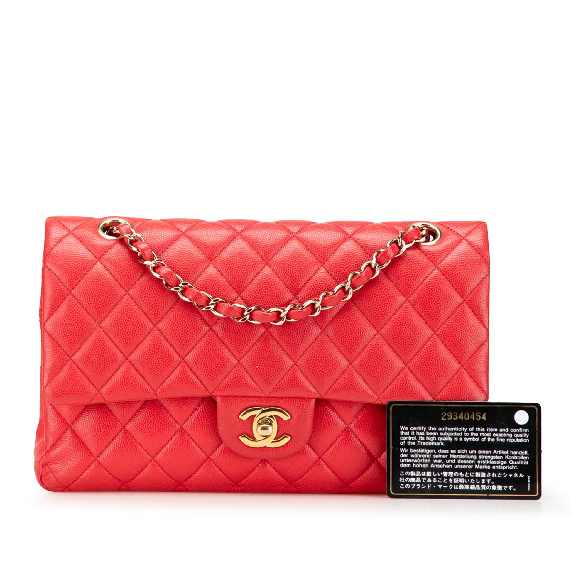 Chanel Medium Classic Caviar Double Flap