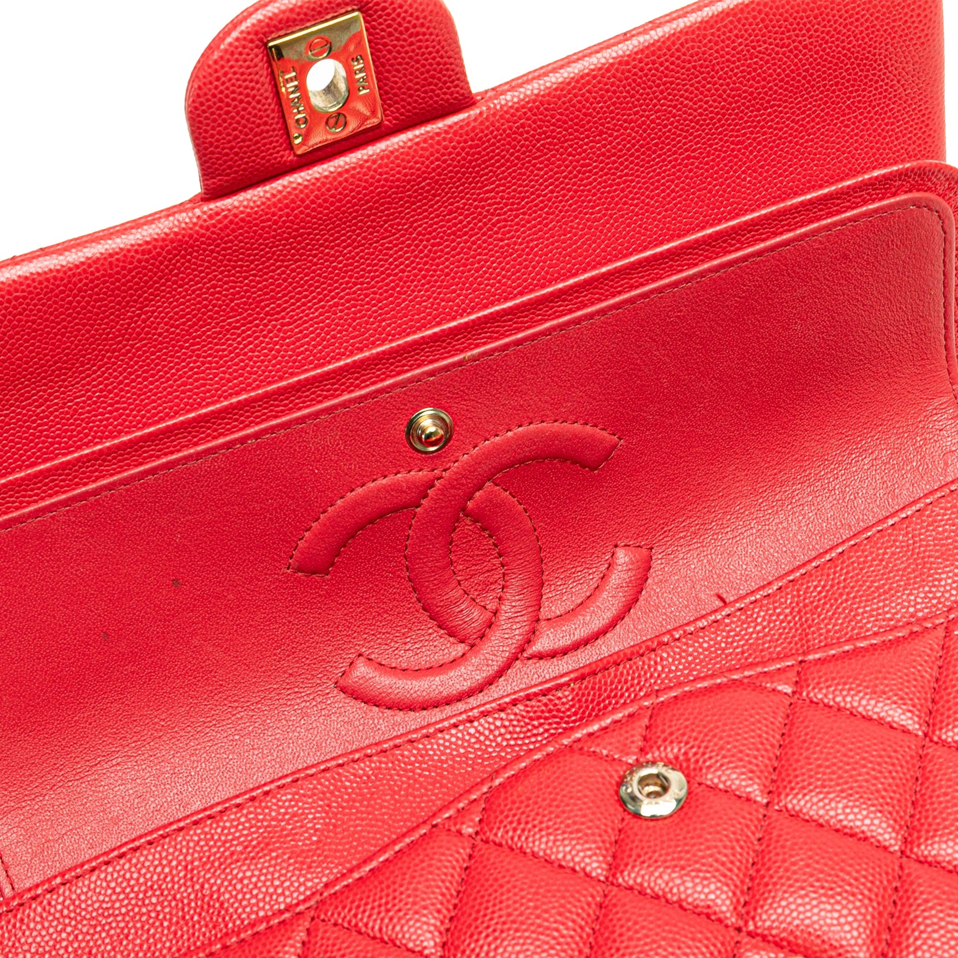 Chanel Medium Classic Caviar Double Flap