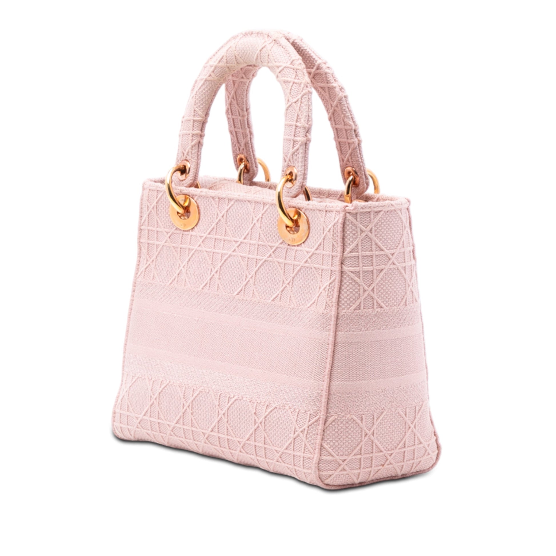 Dior Medium Canvas Cannage Lady D Lite