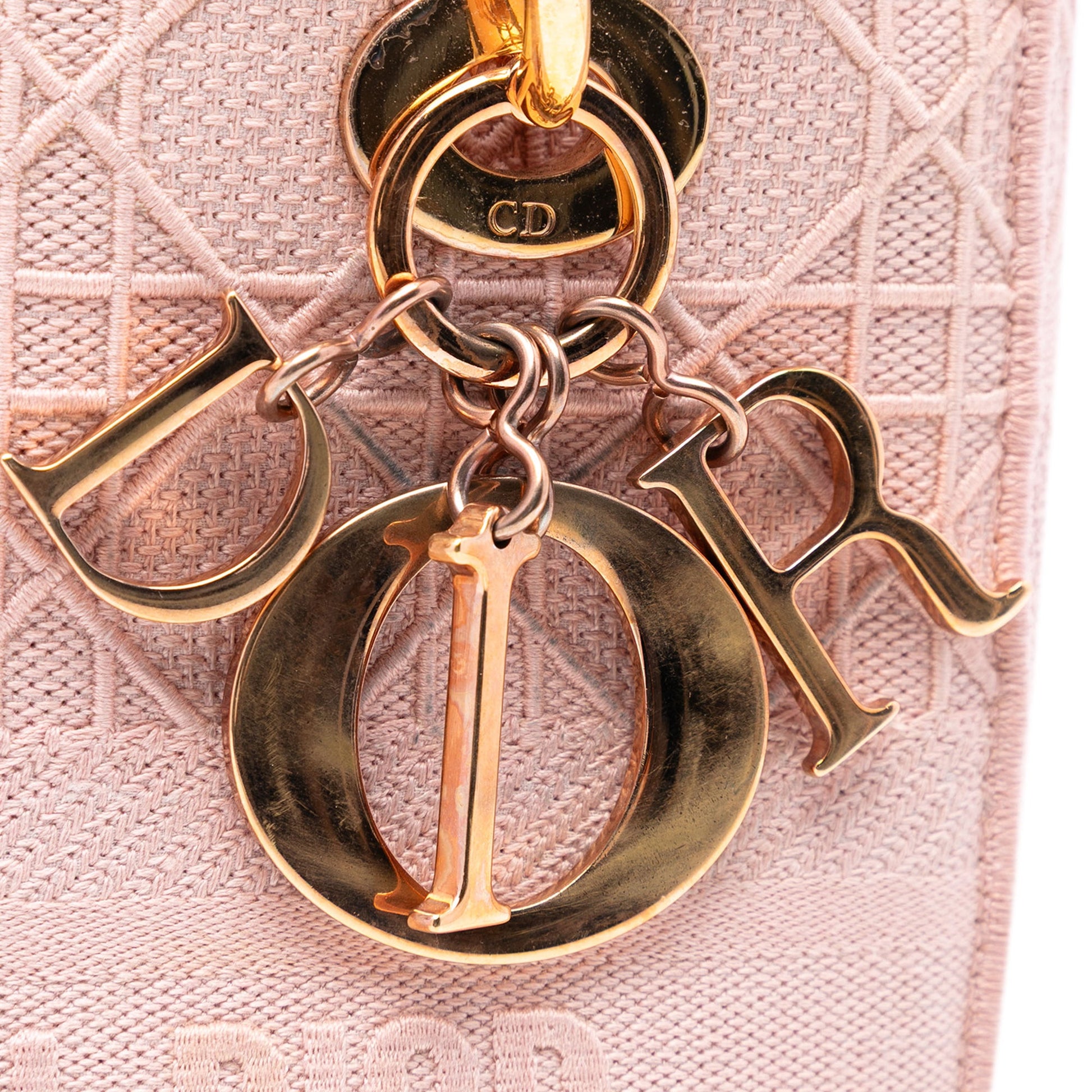 Dior Medium Canvas Cannage Lady D Lite