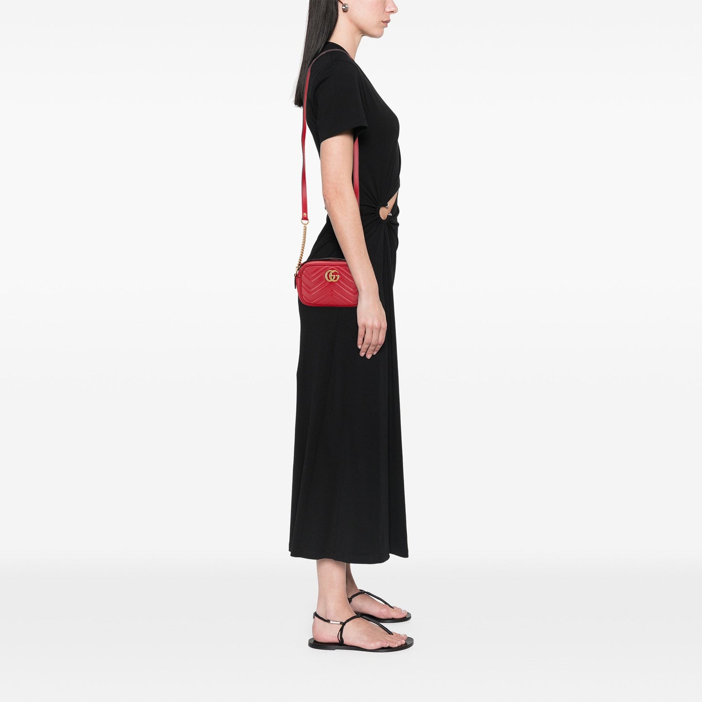 Gucci Mini GG Marmont Matelasse Leather Crossbody