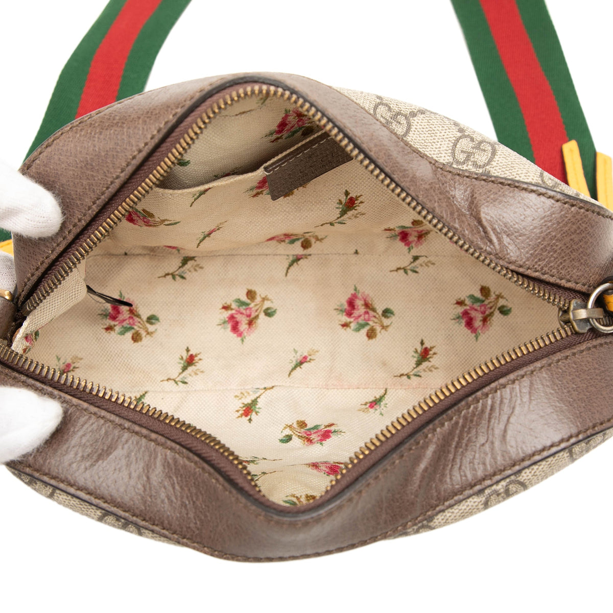 Gucci GG Supreme Web Neo Vintage Crossbody