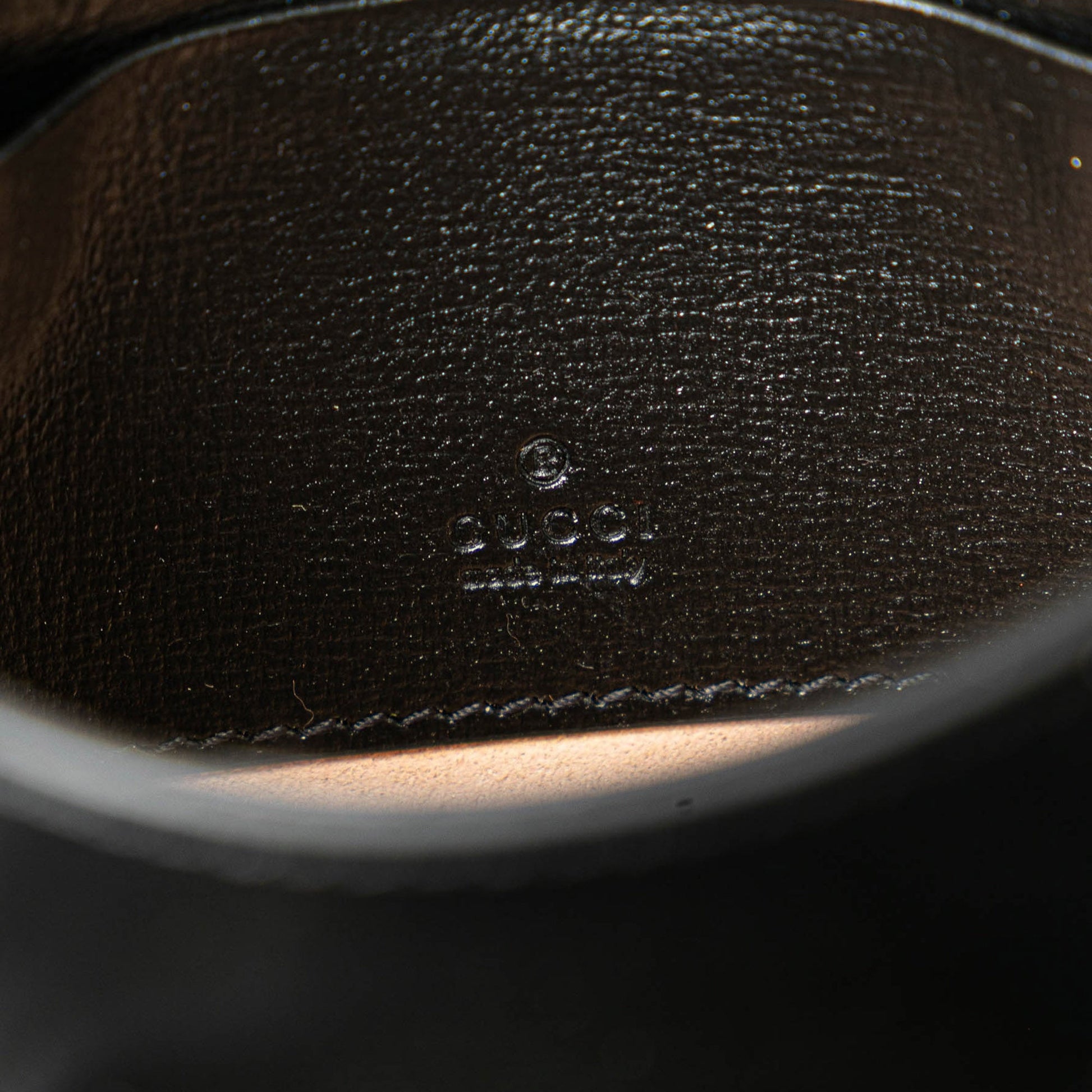 Gucci Mini Leather Horsebit 1955 Web Satchel