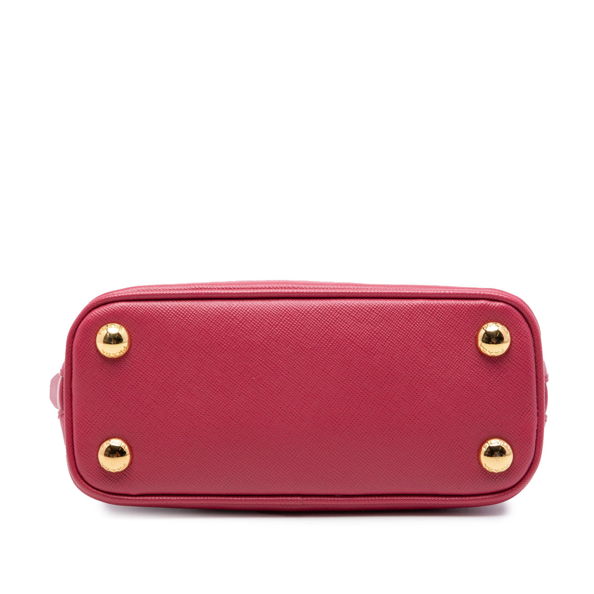 Prada Mini Saffiano Lux Promenade Satchel — Pink