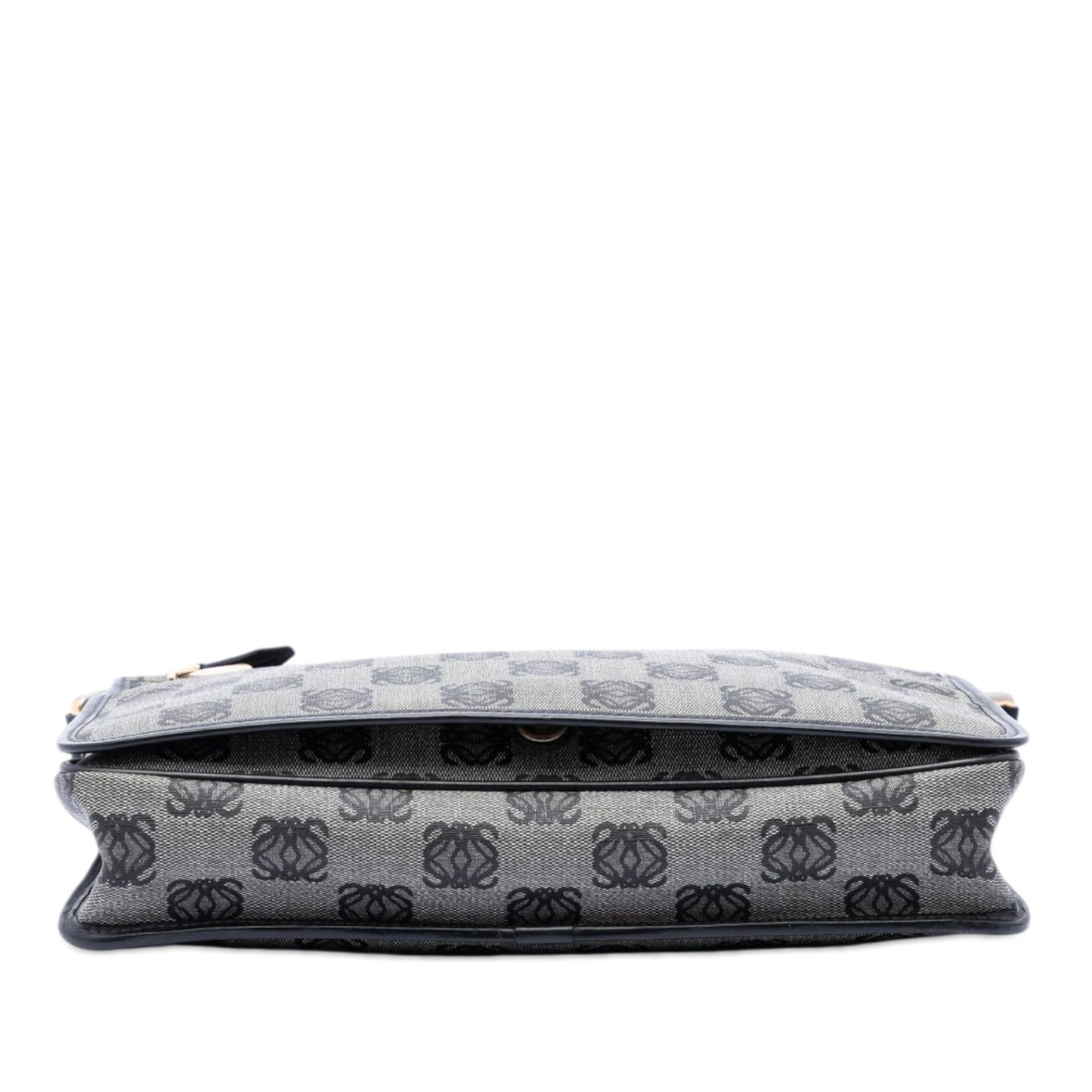 LOEWE Anagram Coated Canvas Messenger Bag