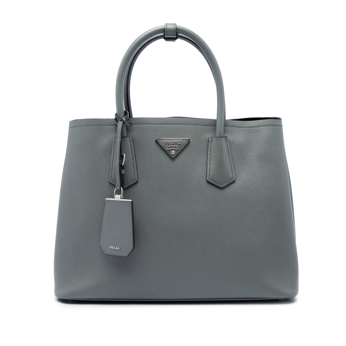 Prada Medium Saffiano Cuir Double Satchel