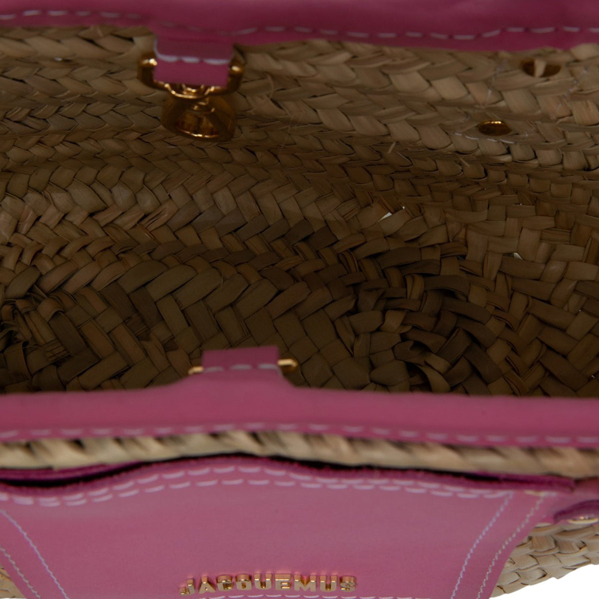 Jacquemus Le Panier Soleil Satchel — Beige