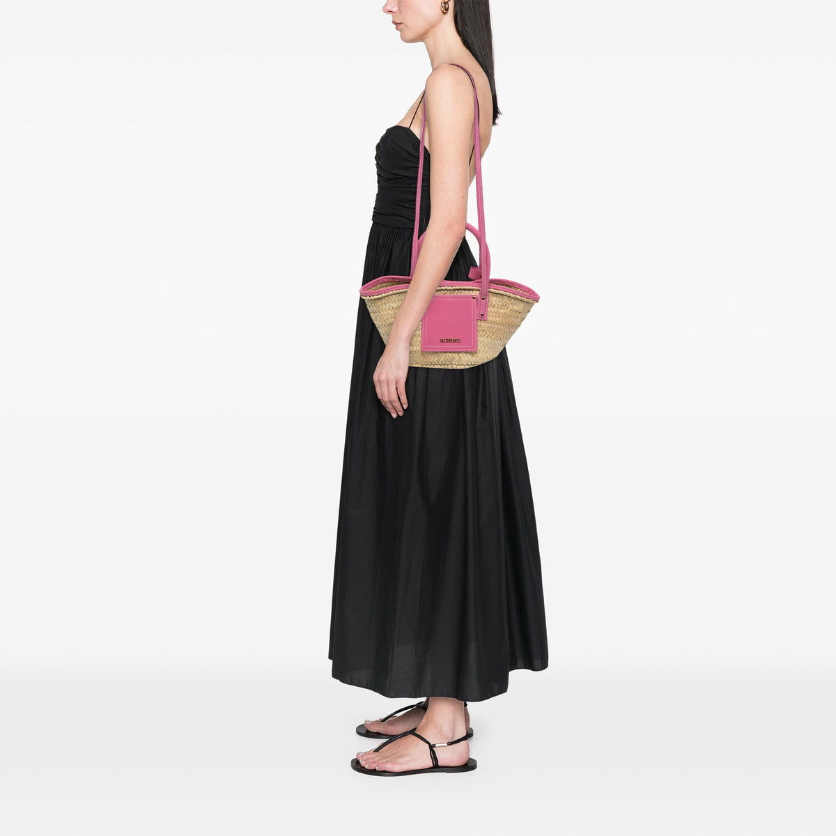 Jacquemus Le Panier Soleil Satchel — Beige