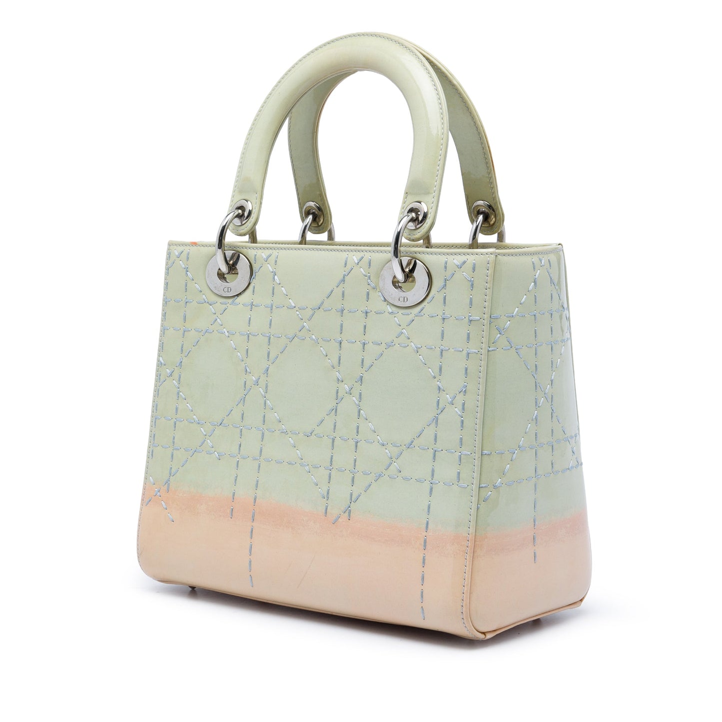 Dior Medium Ombre Patent Cannage Lady Dior