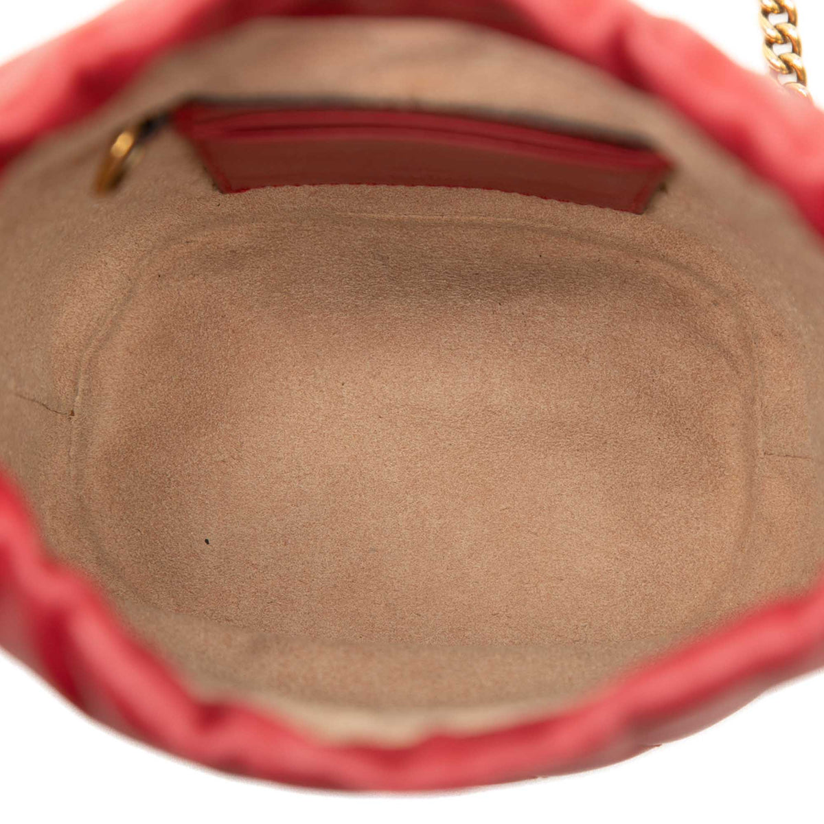 Gucci Small GG Marmont Matelasse Calfskin Bucket Bag