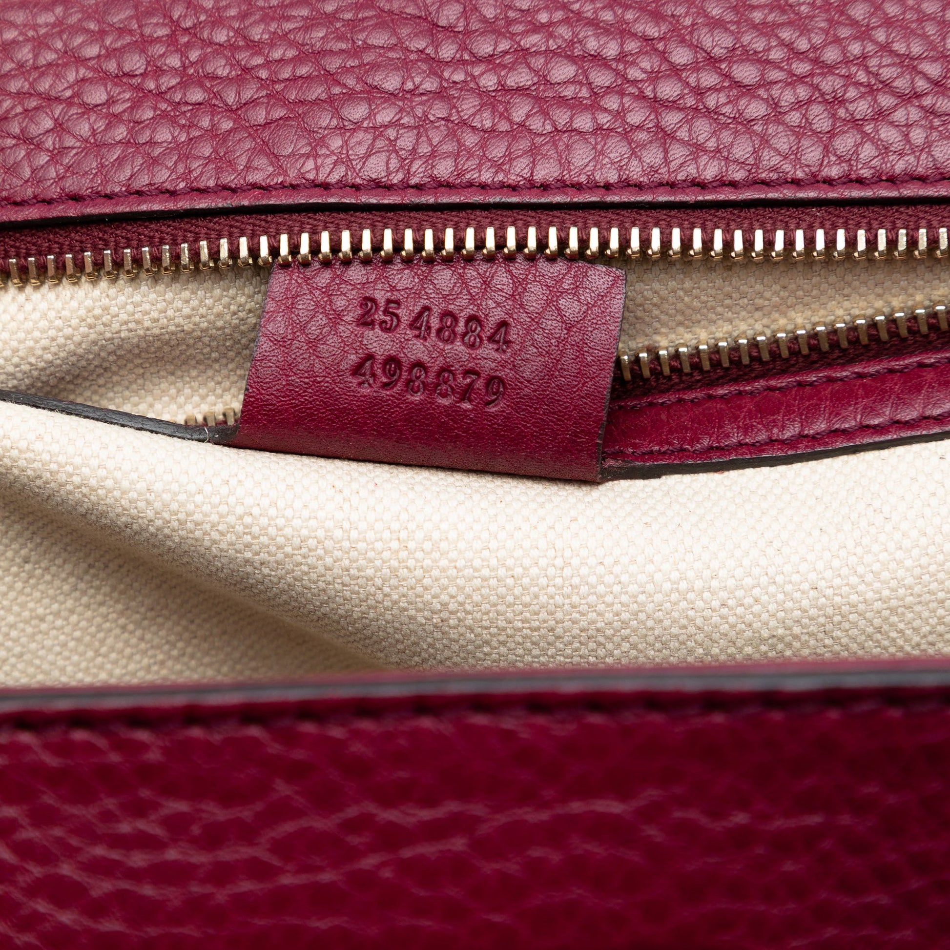 Gucci Medium Leather New Bamboo Satchel