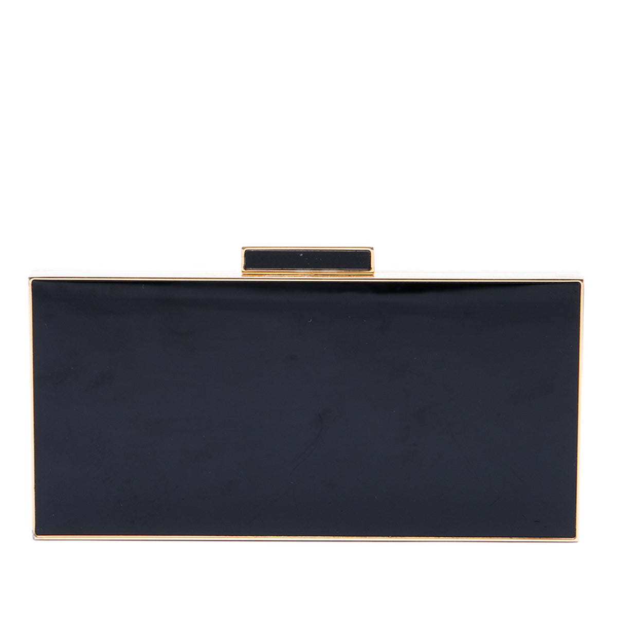 Saint Laurent Acrylic Box Minaudiere Clutch