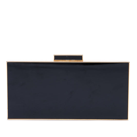Saint Laurent Acrylic Box Minaudiere Clutch