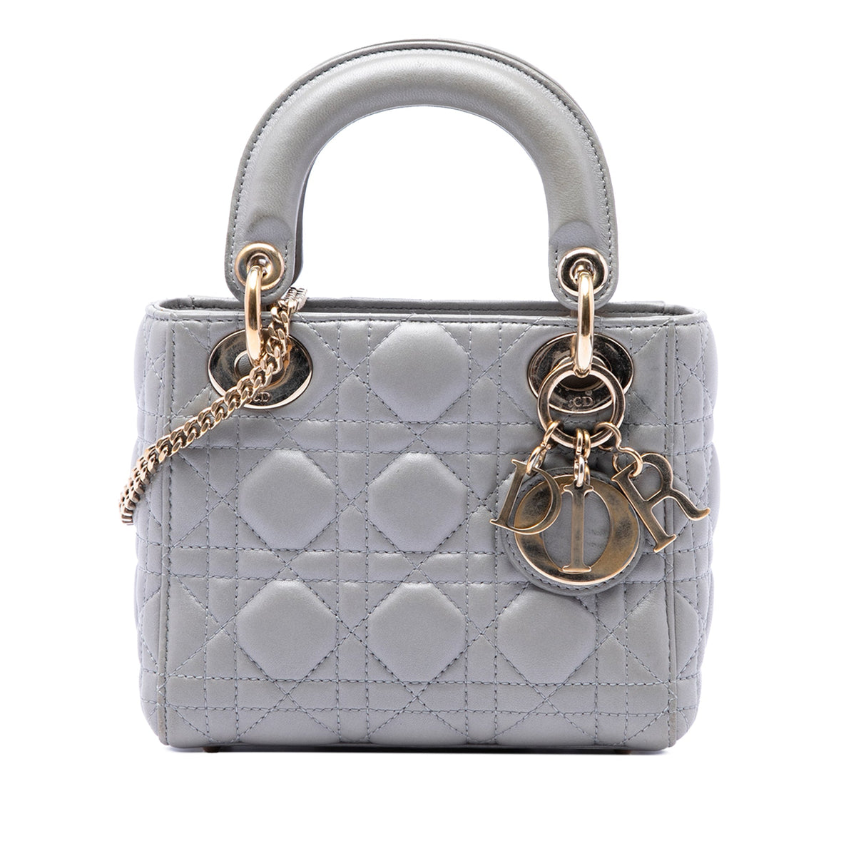 Dior Mini Lambskin Cannage Lady Dior