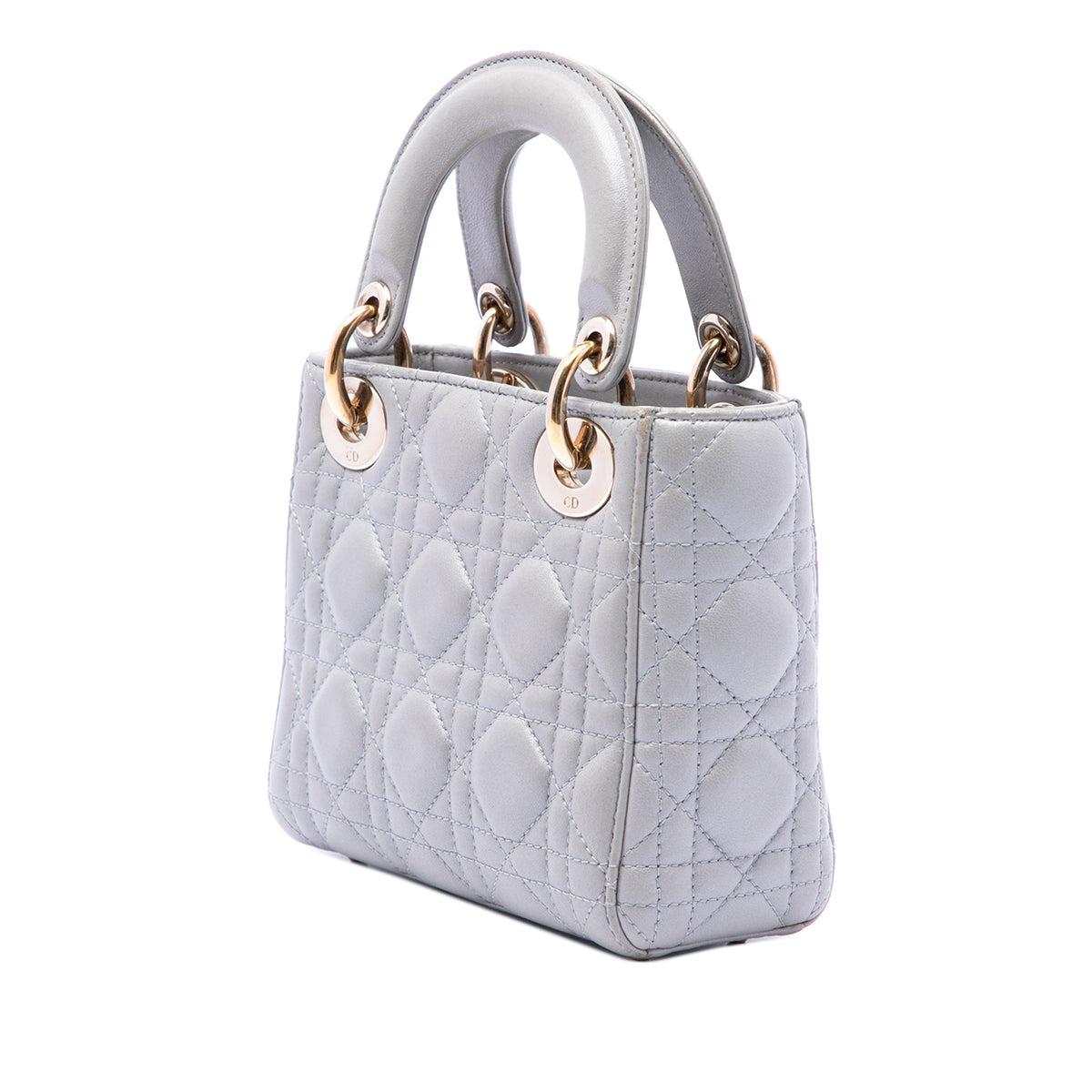 Dior Mini Lambskin Cannage Lady Dior