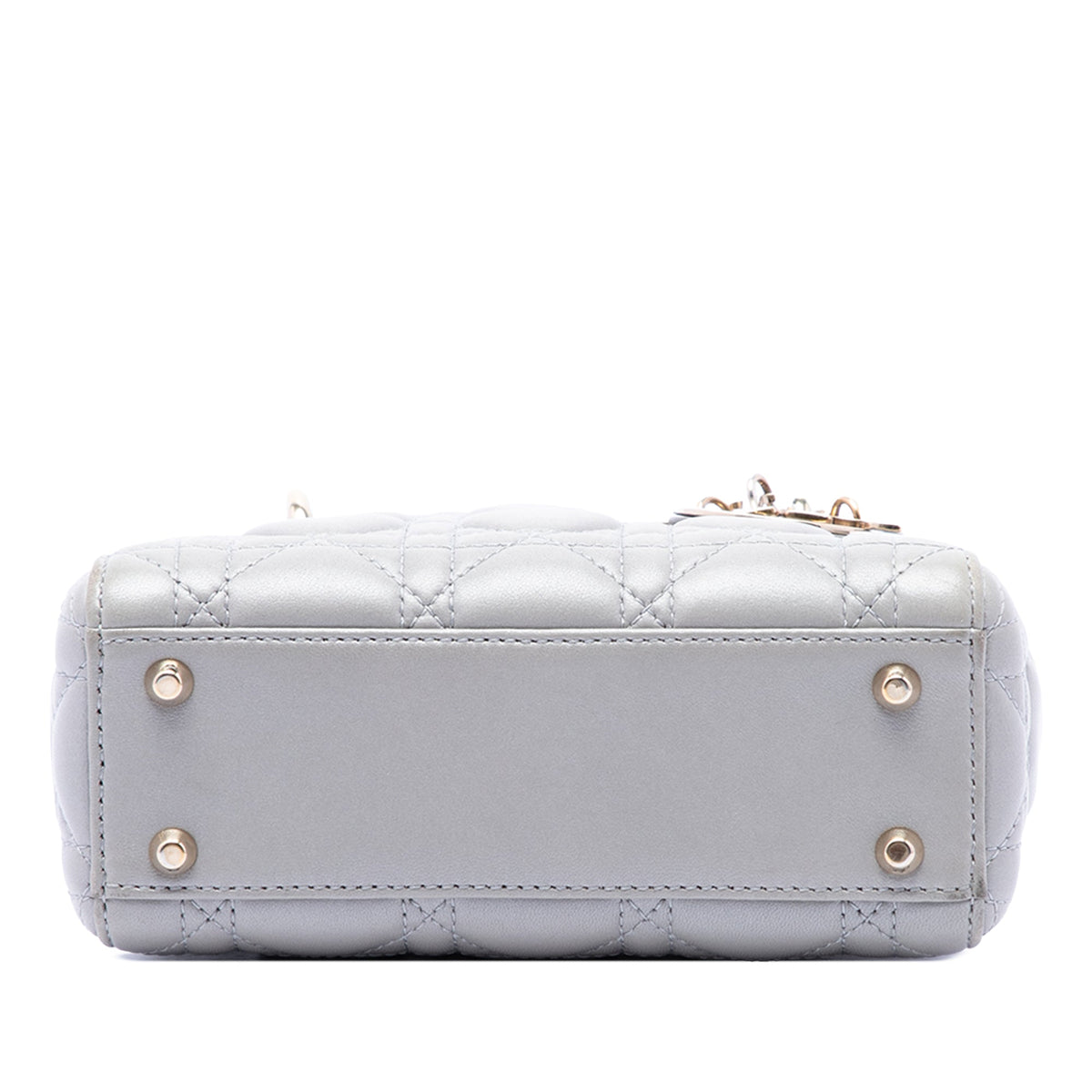 Dior Mini Lambskin Cannage Lady Dior