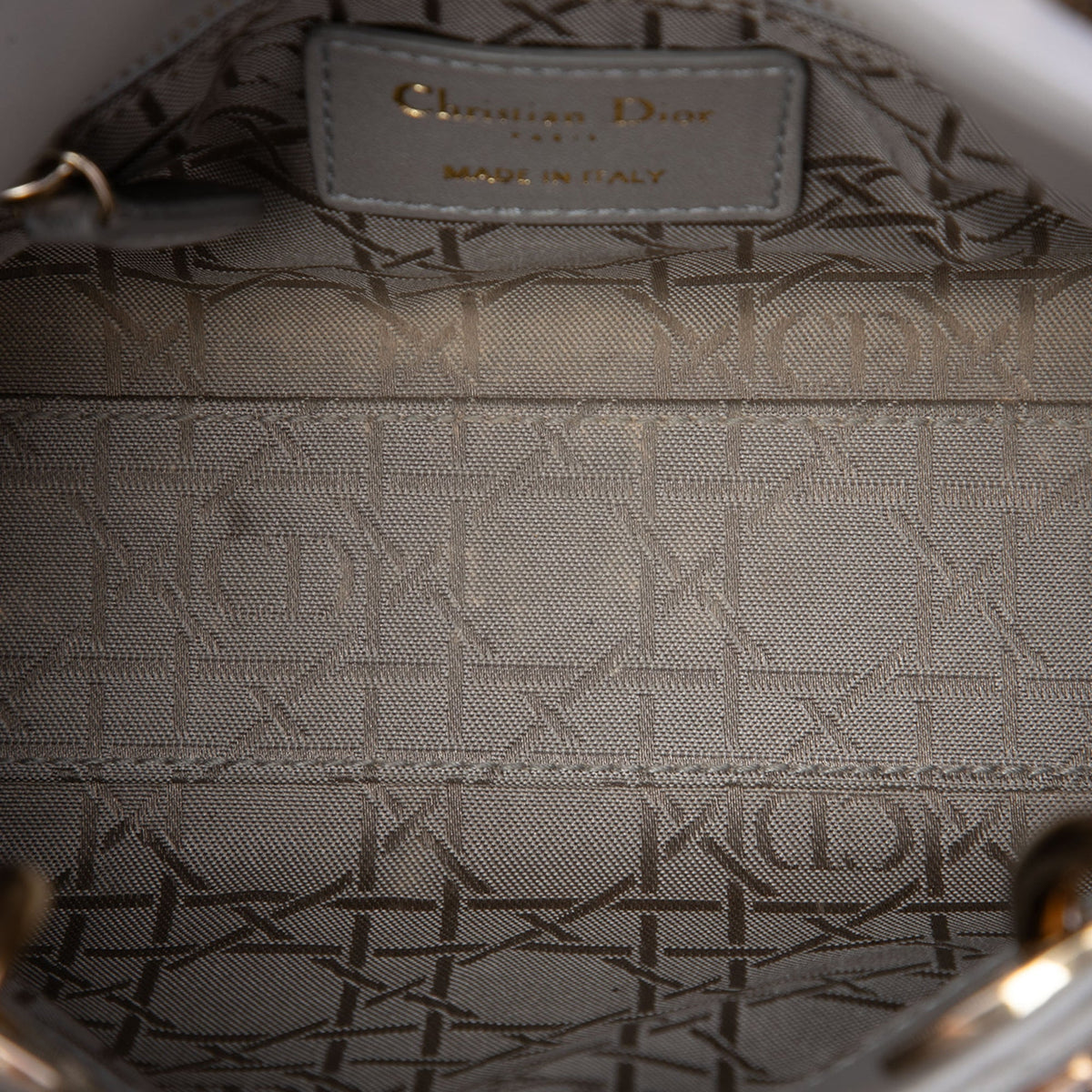Dior Mini Lambskin Cannage Lady Dior